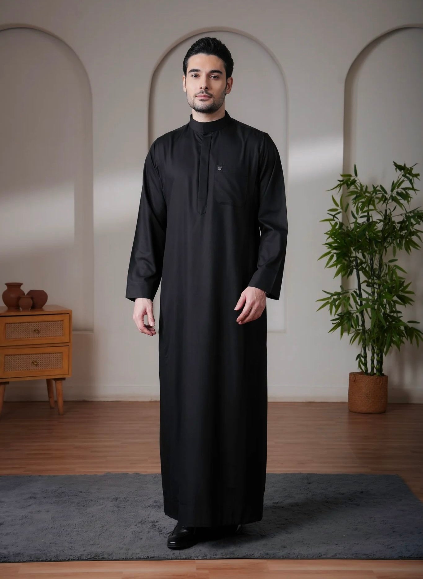 Saudi 2.0 Black Thobe