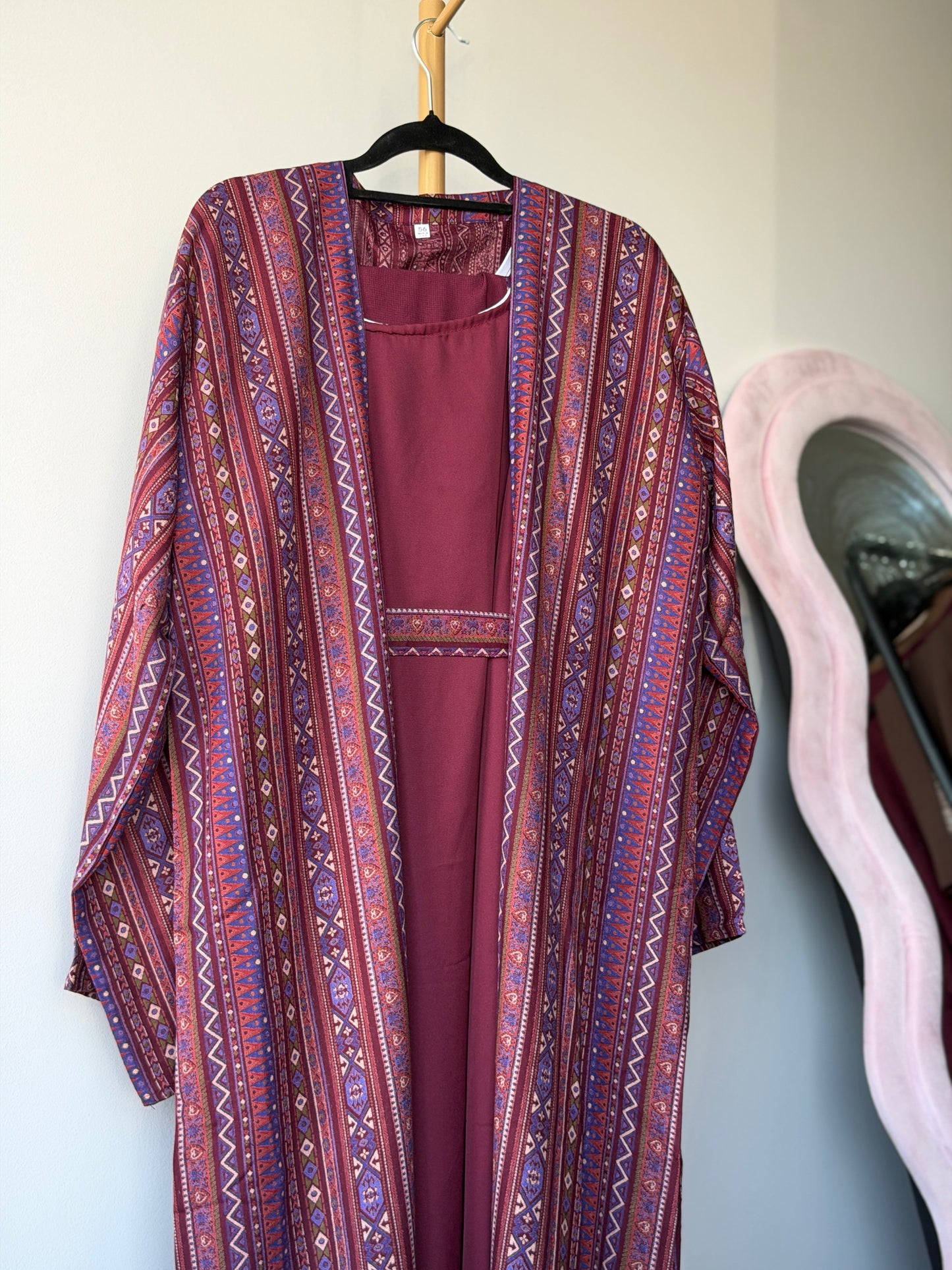 Dubai Abaya - Amani [Red]