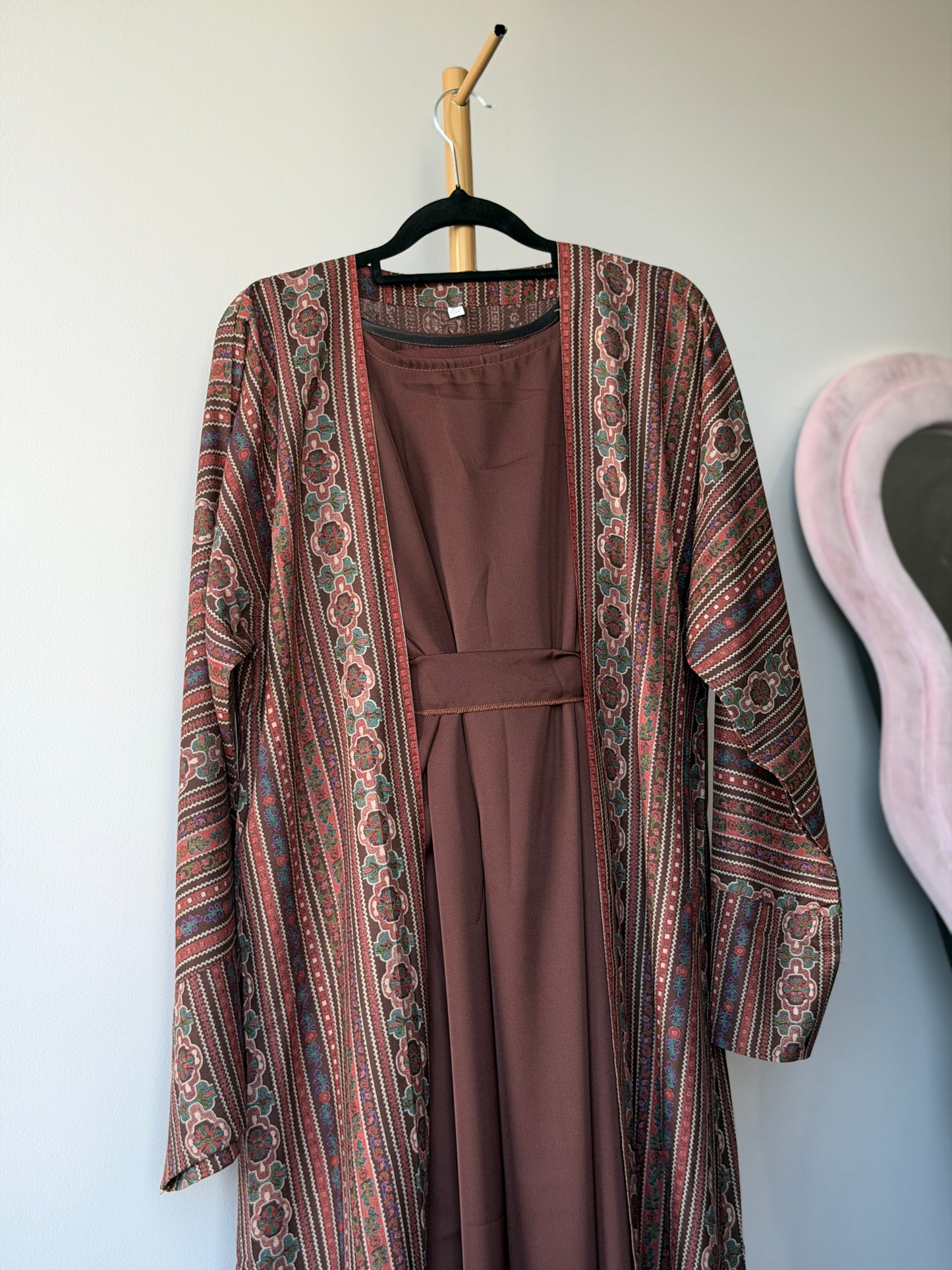 Dubai Abaya - Amani [Brown]