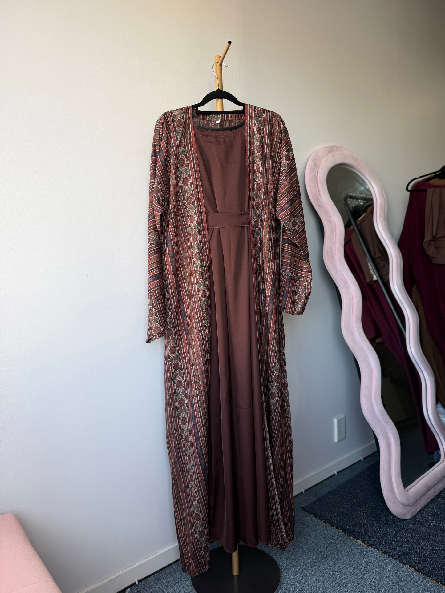 Dubai Abaya - Amani [Brown]