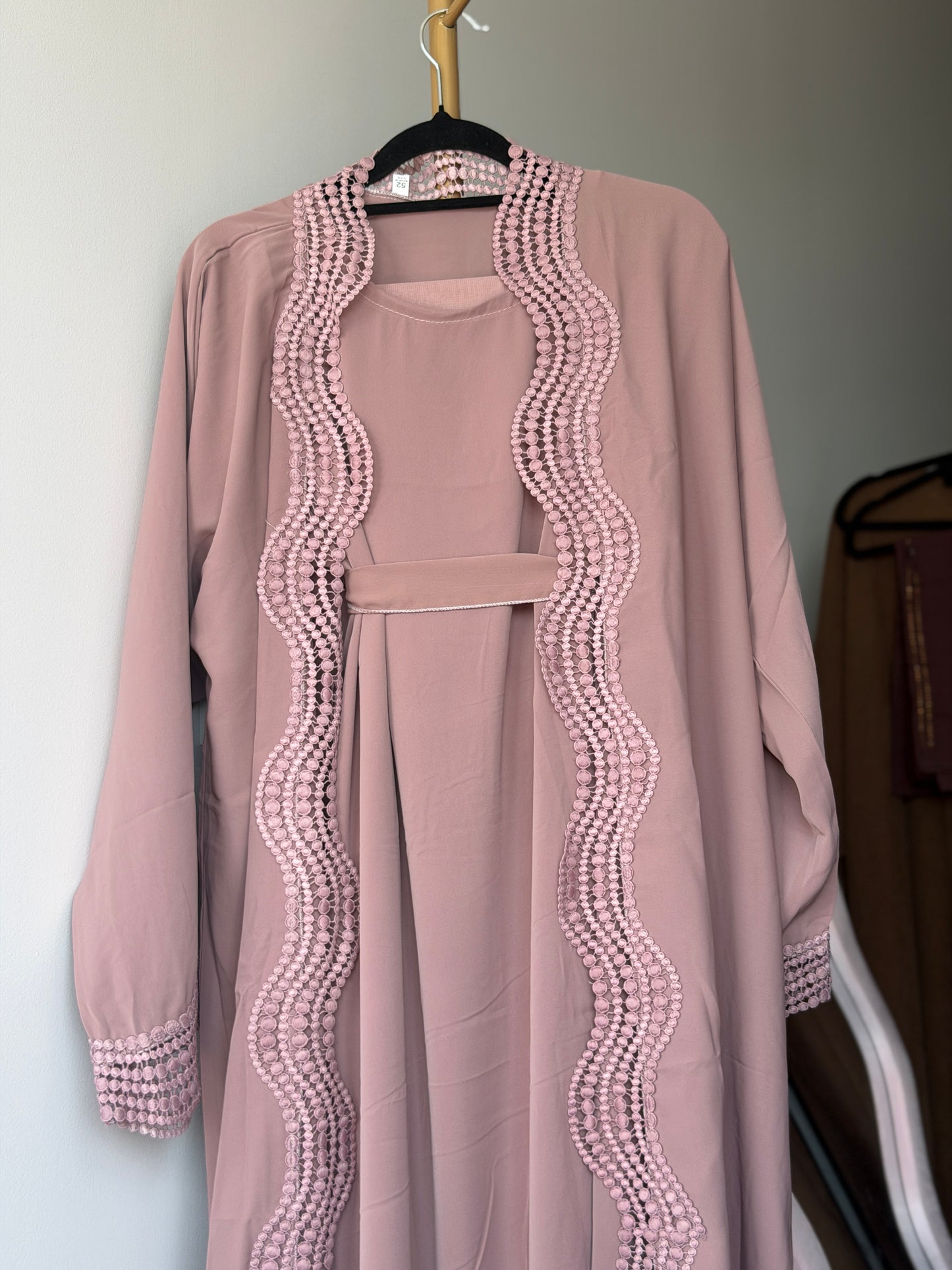 Dubai Abaya - Safaa [Mauve]