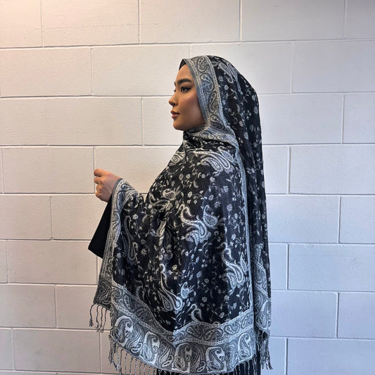Pashmina Shawl - Black