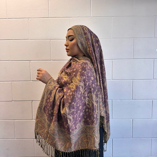 Pashmina Shawl - Mauve
