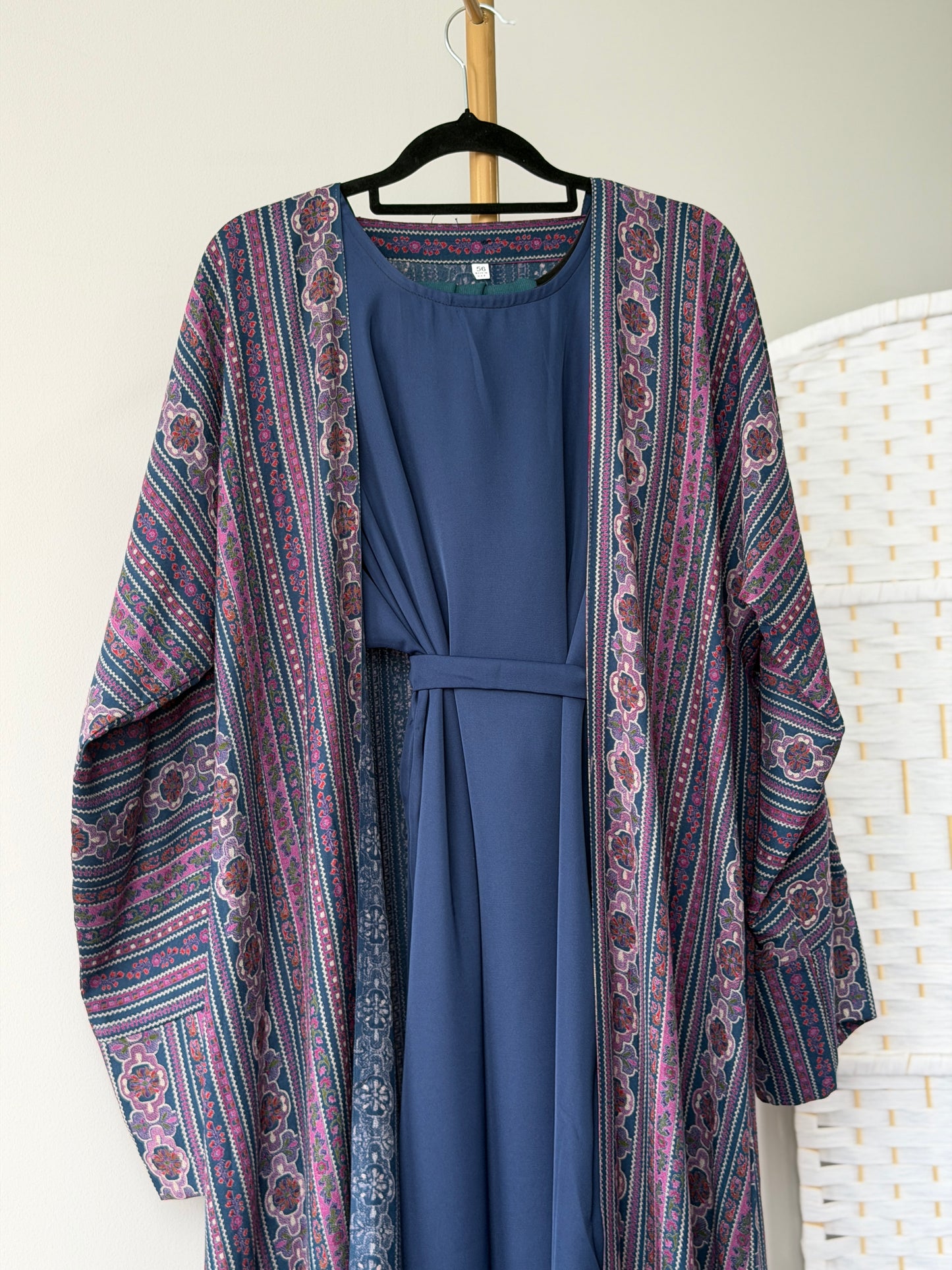 Dubai Abaya - Amani [Blue]