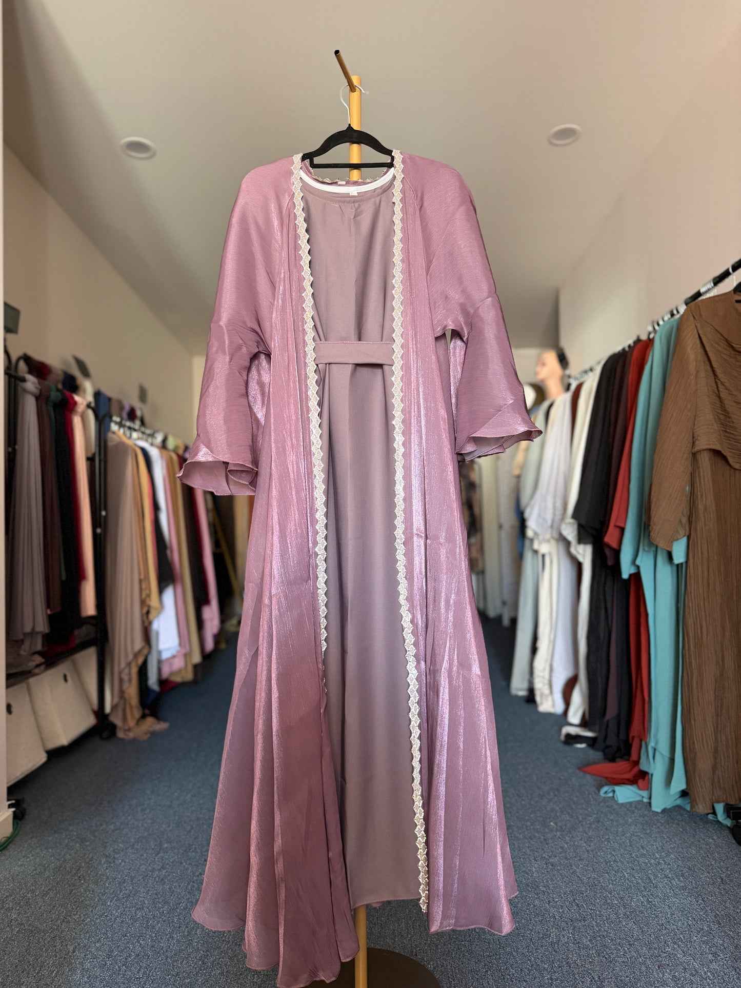 Dubai Abaya - Sana [Lavender]