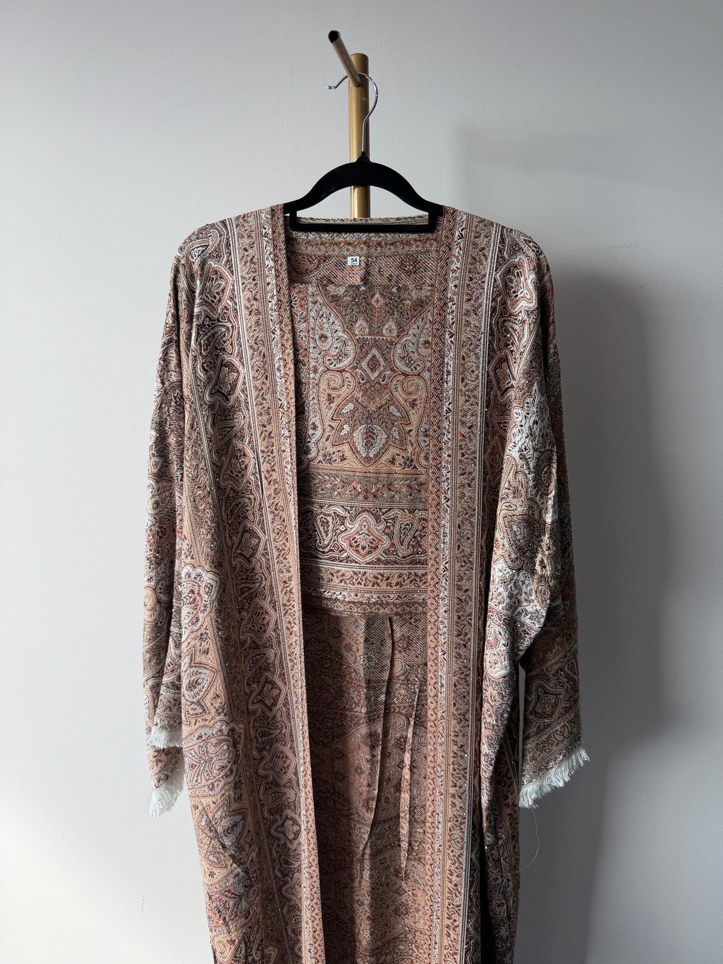 Pashmina Abaya - Rust