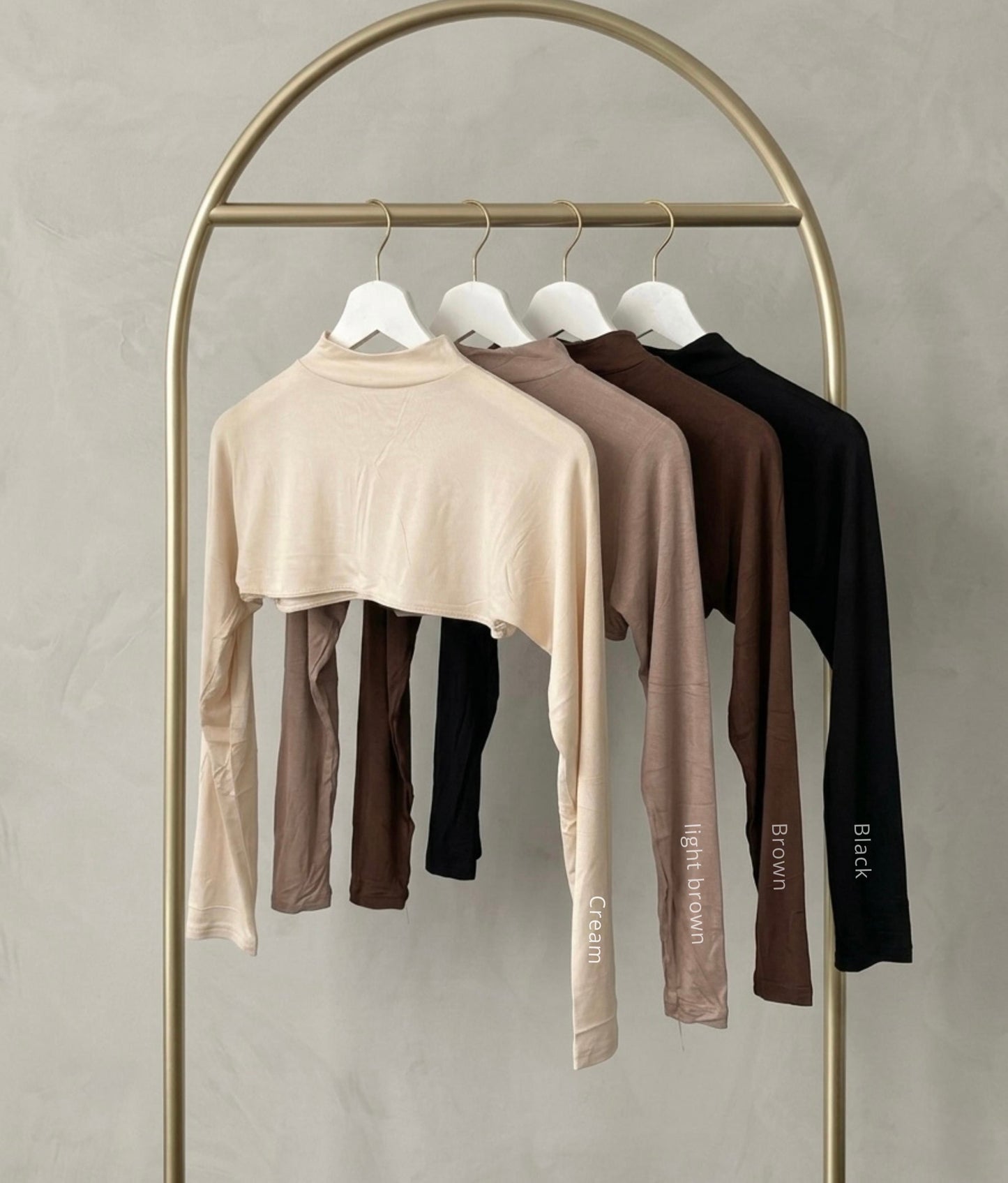 Turtle Neck Shoulder Sleeve