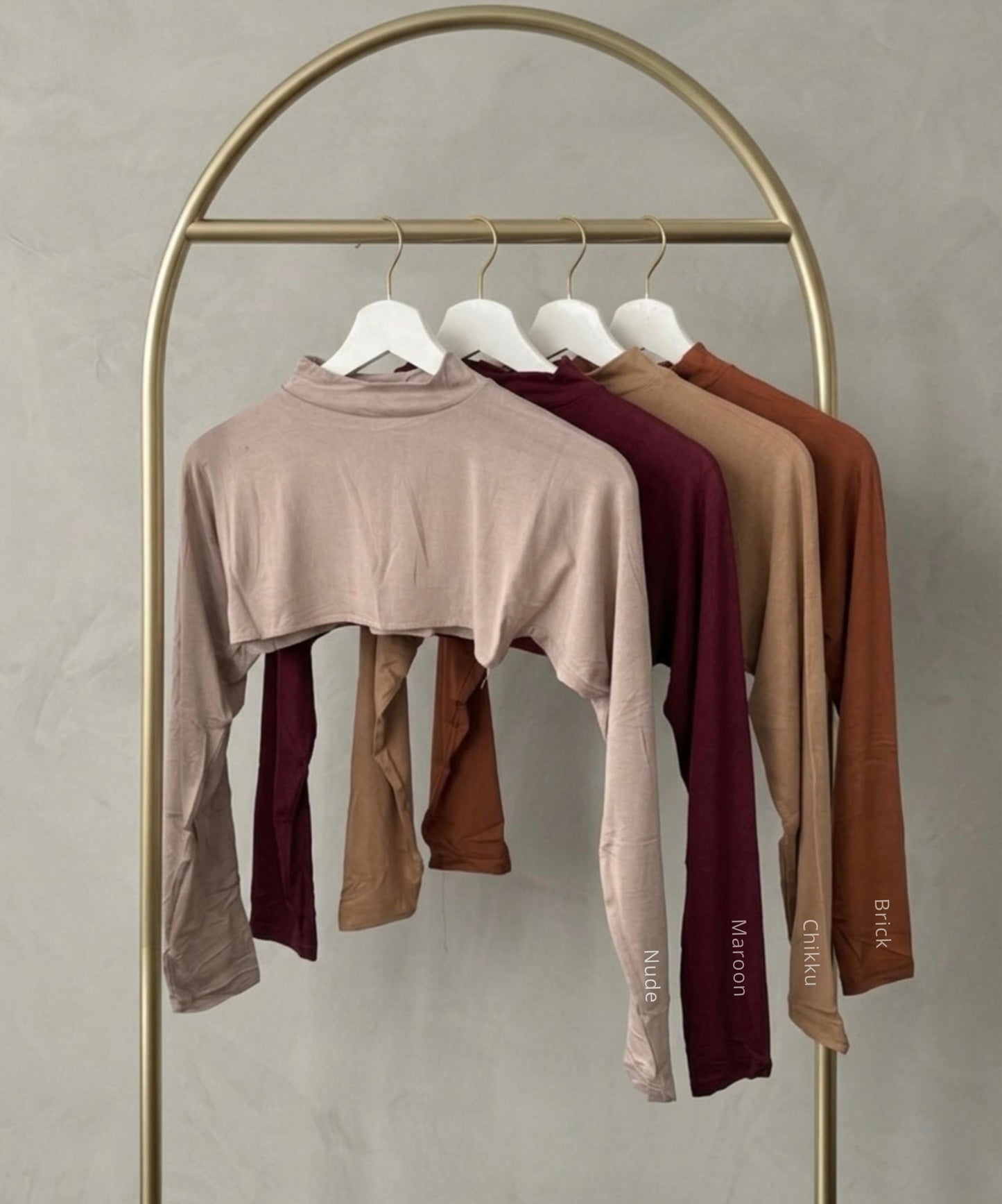Turtle Neck Shoulder Sleeve