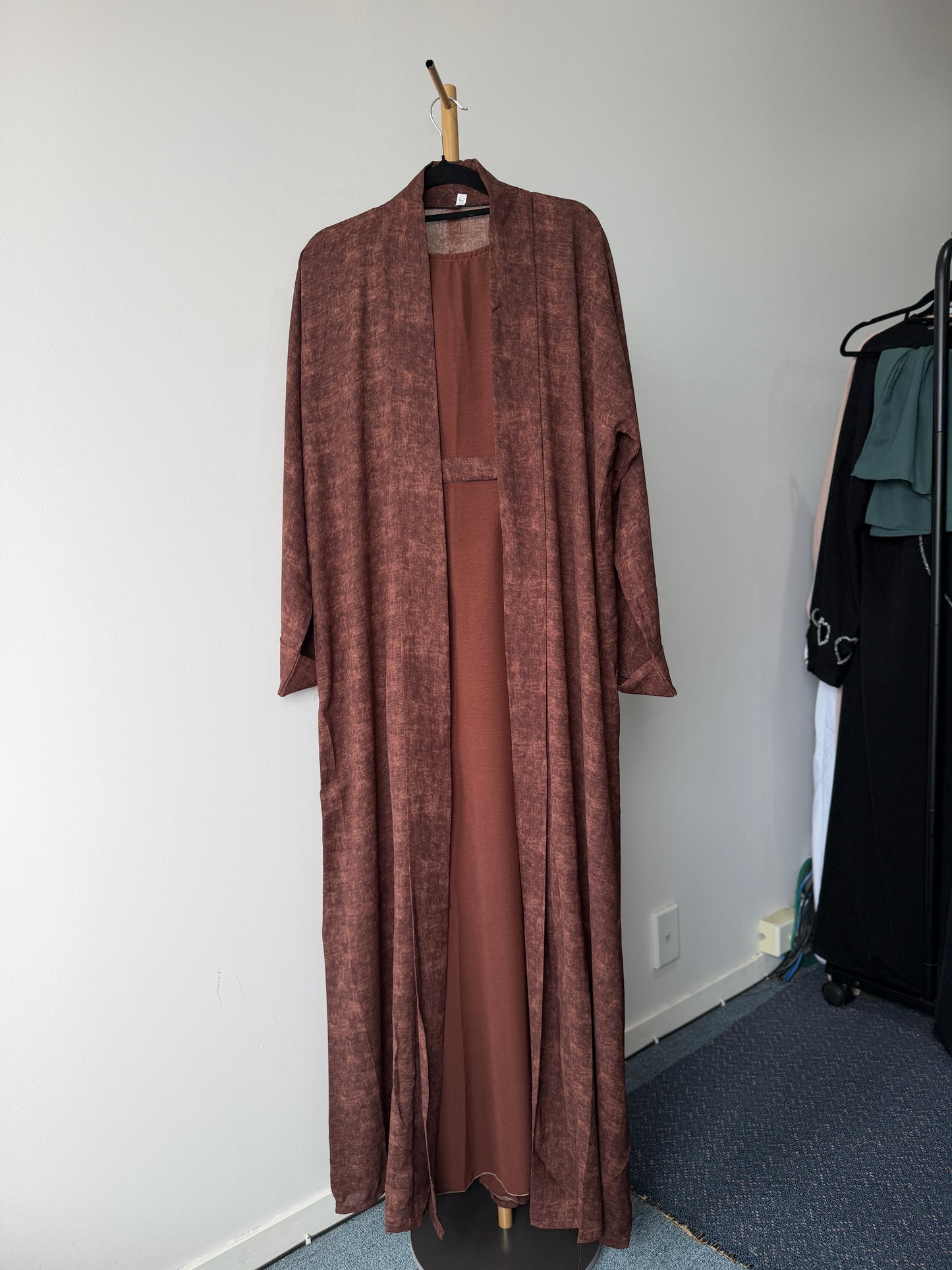 Dubai Abaya - Zera [Brown]