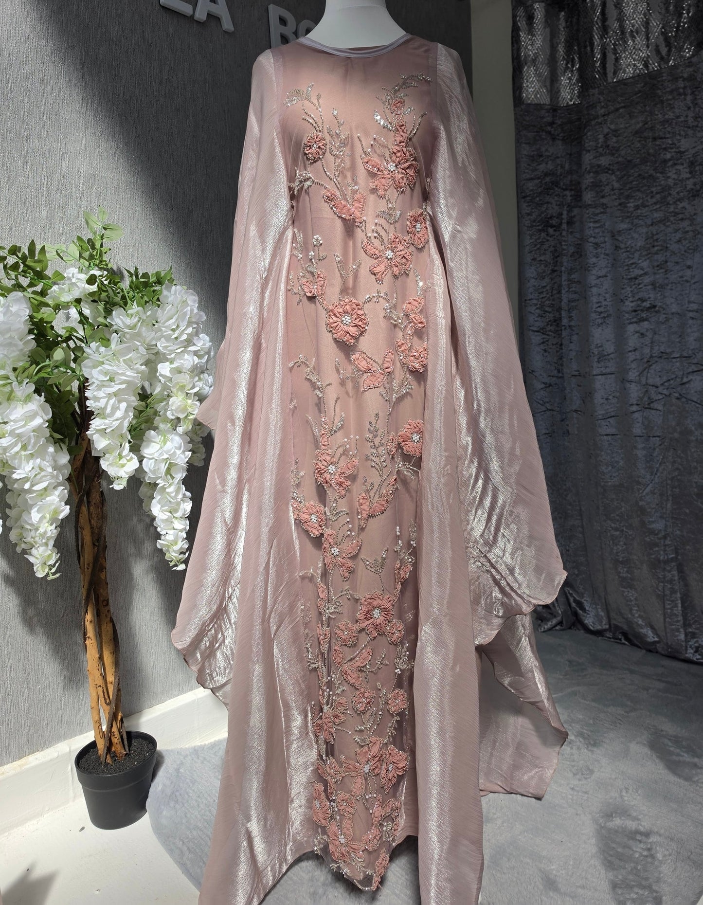 Dubai Abaya - Hoor [Pink]