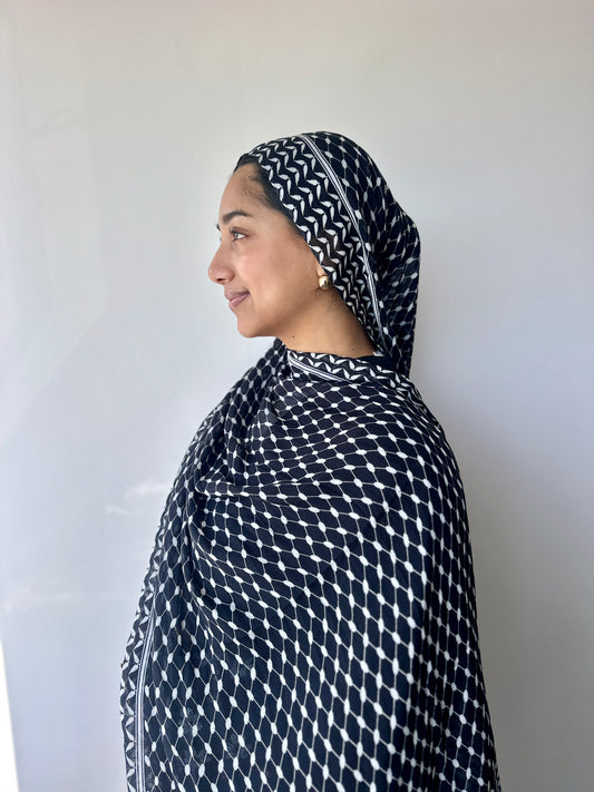 BLACK KEFFIYEH
