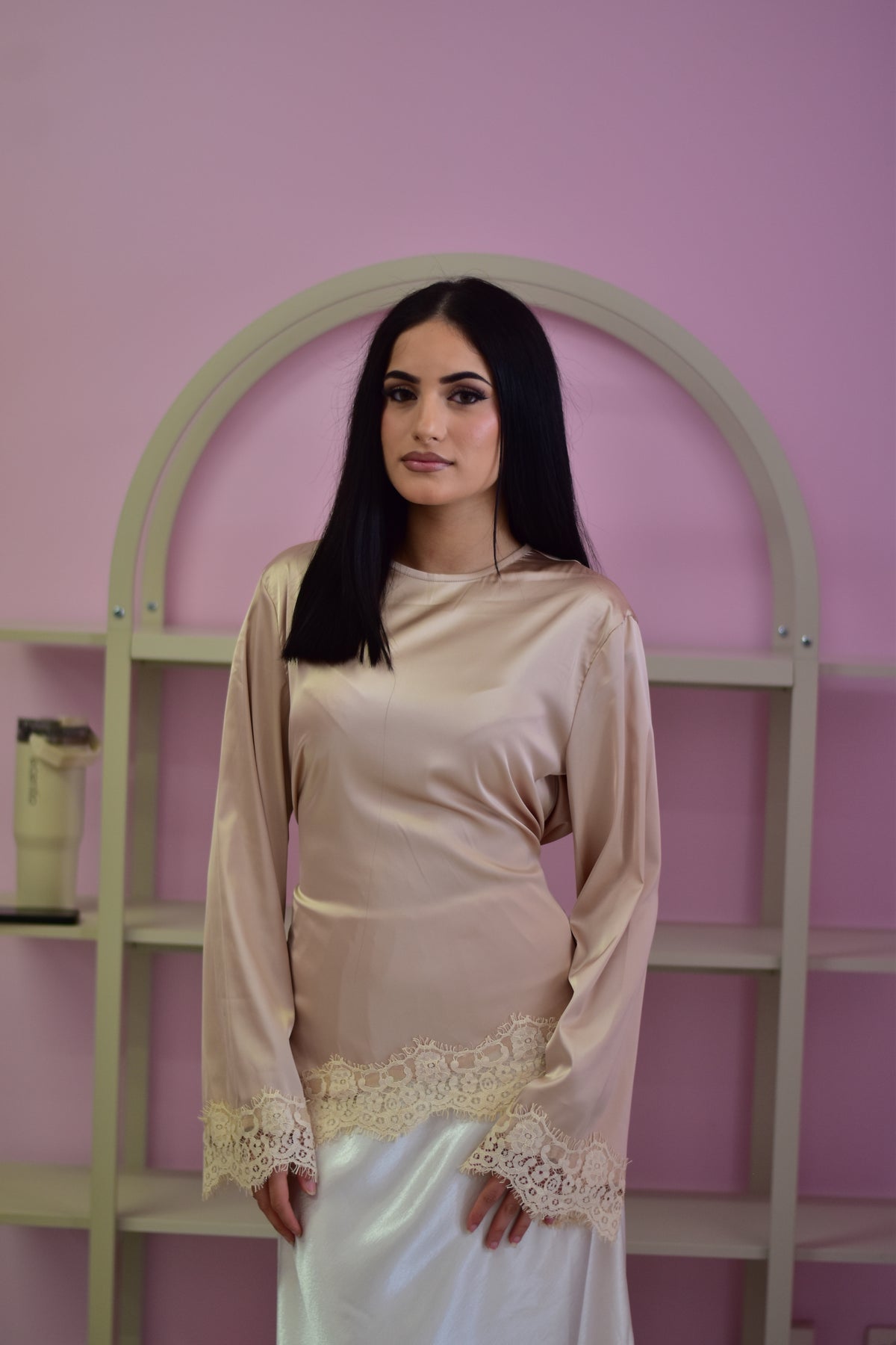 Lace Top - Gold