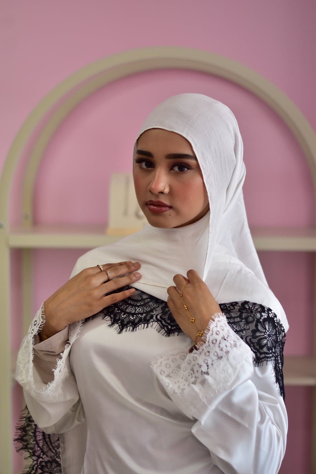 Lace Top - White