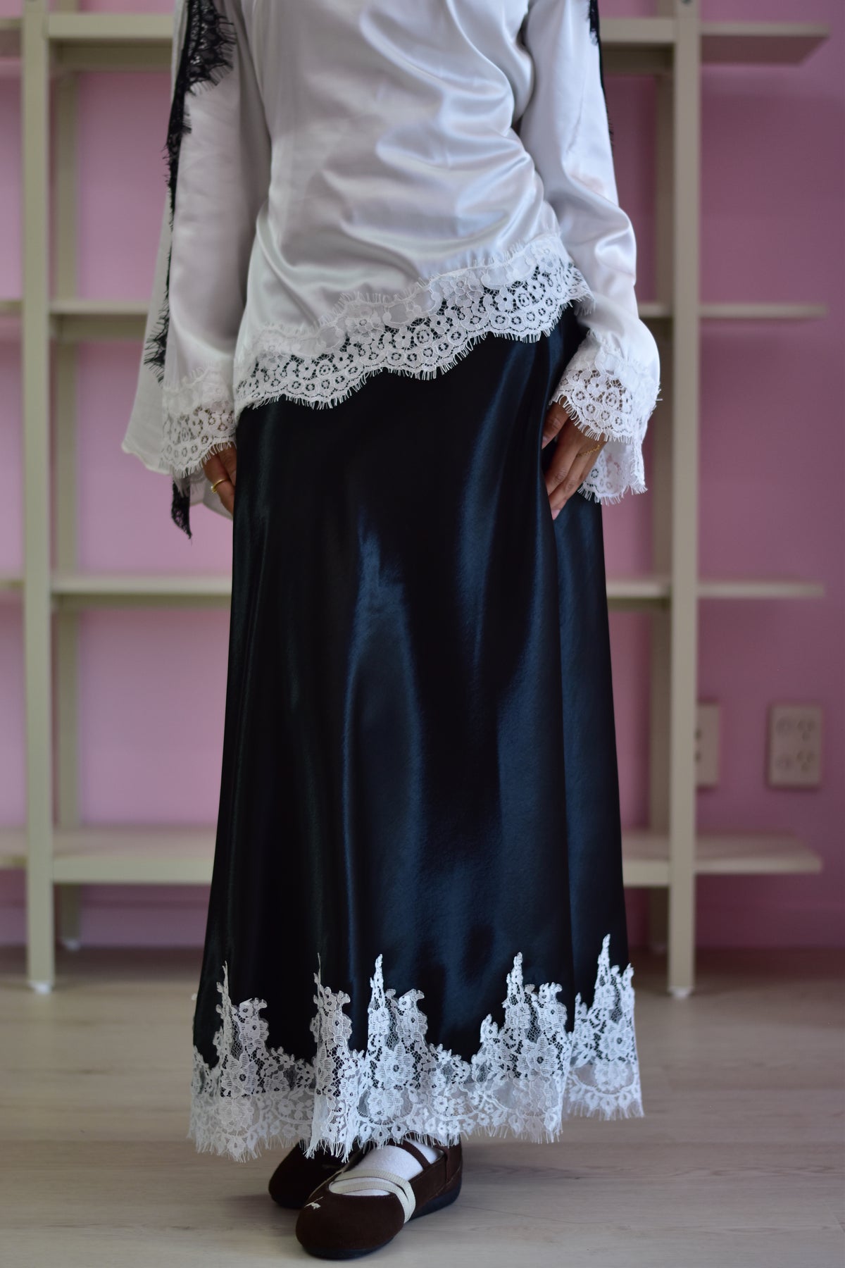 Lace Top - White