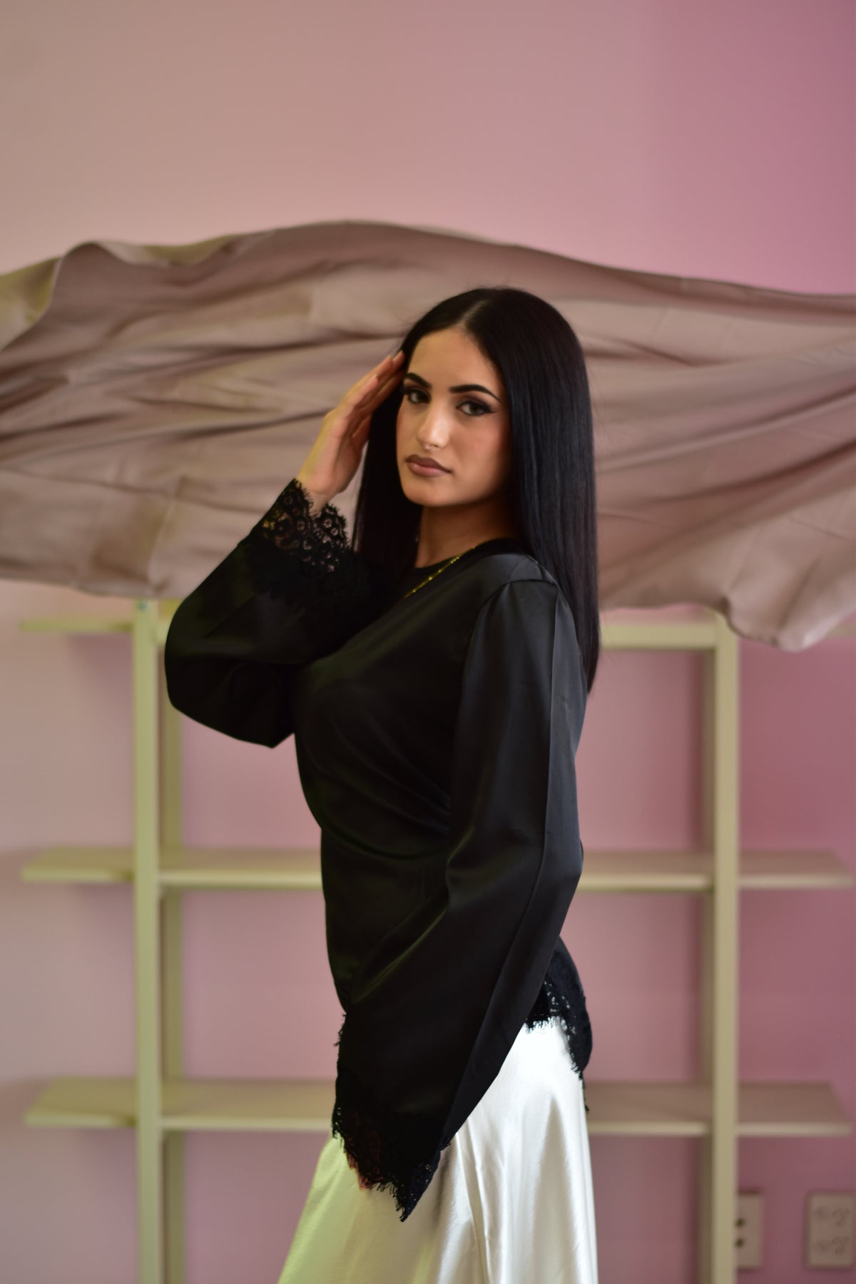 Lace Top - Black
