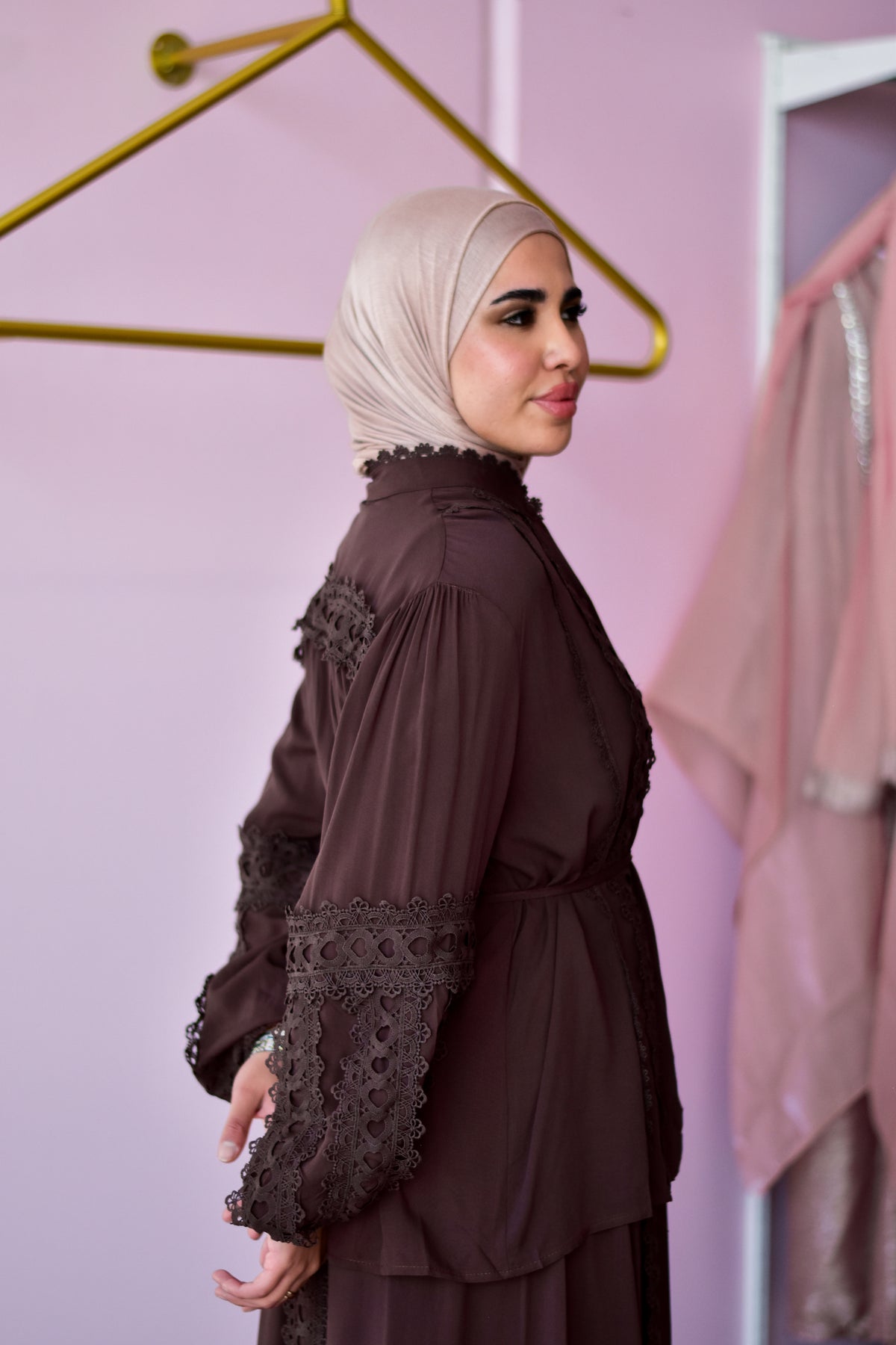 Amira Co-ord Set – Brown