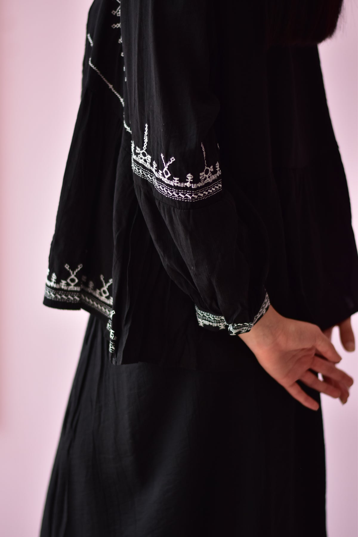 Zahra Co-ord Set – Black