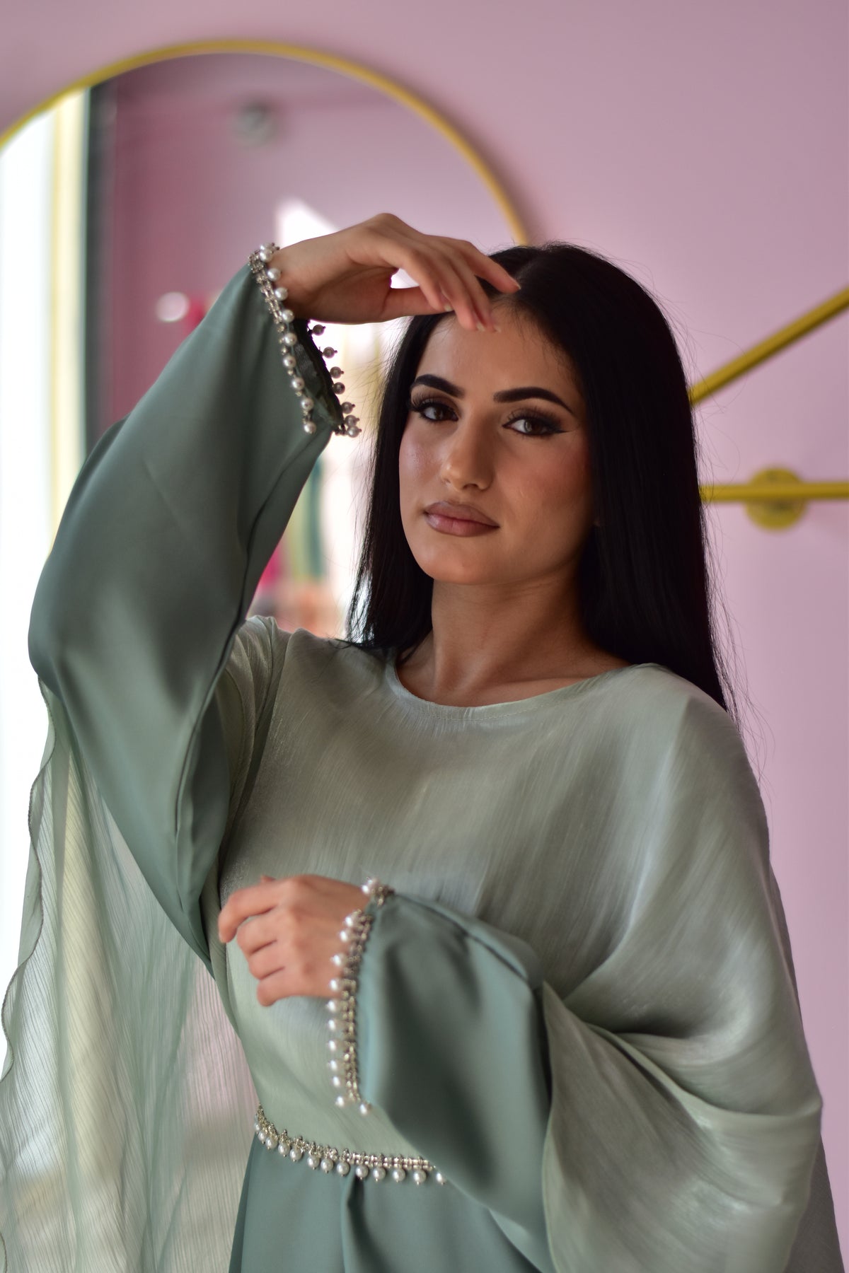 Cape Dubai Abaya - Aleena