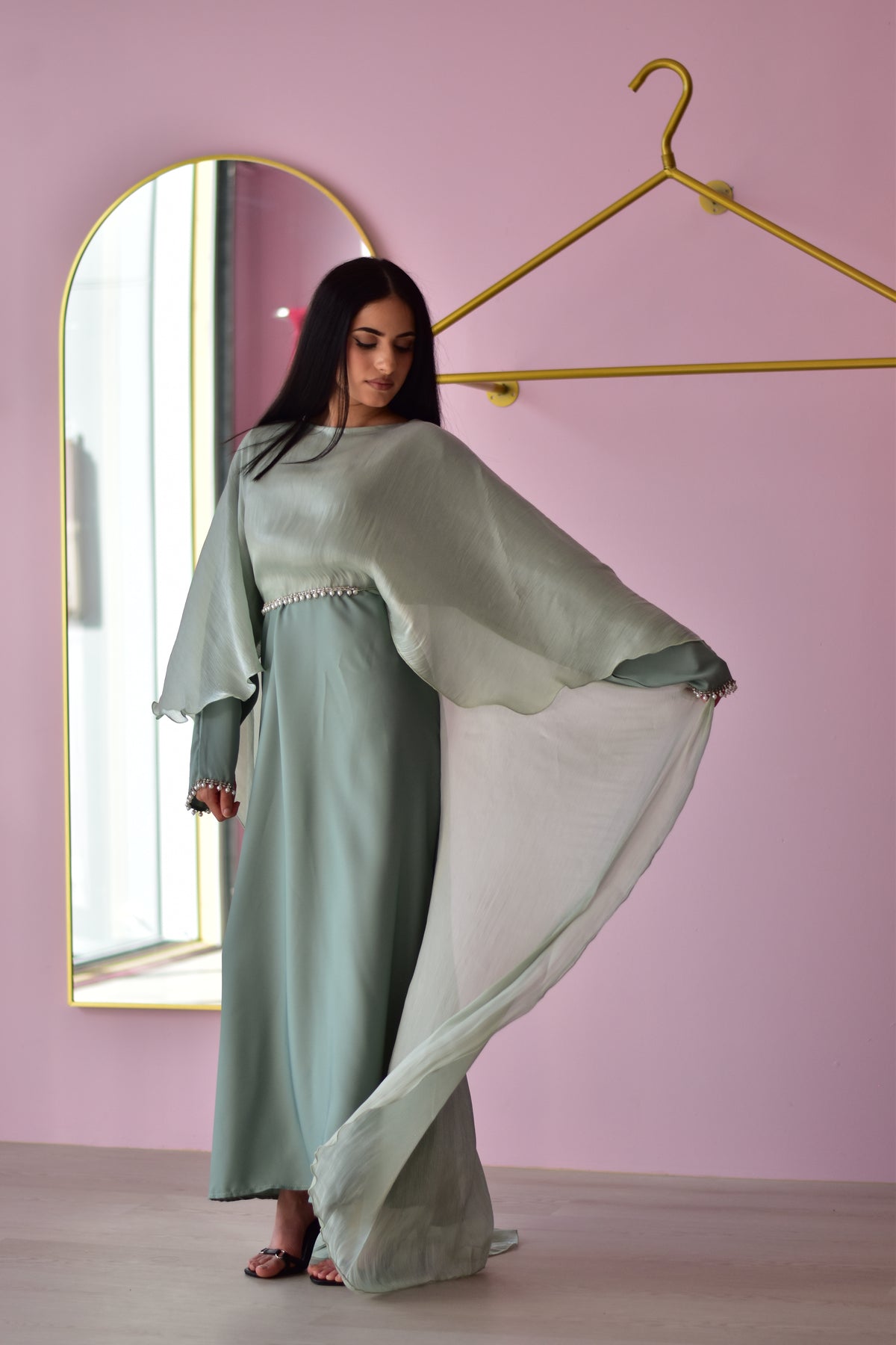 Cape Dubai Abaya - Aleena