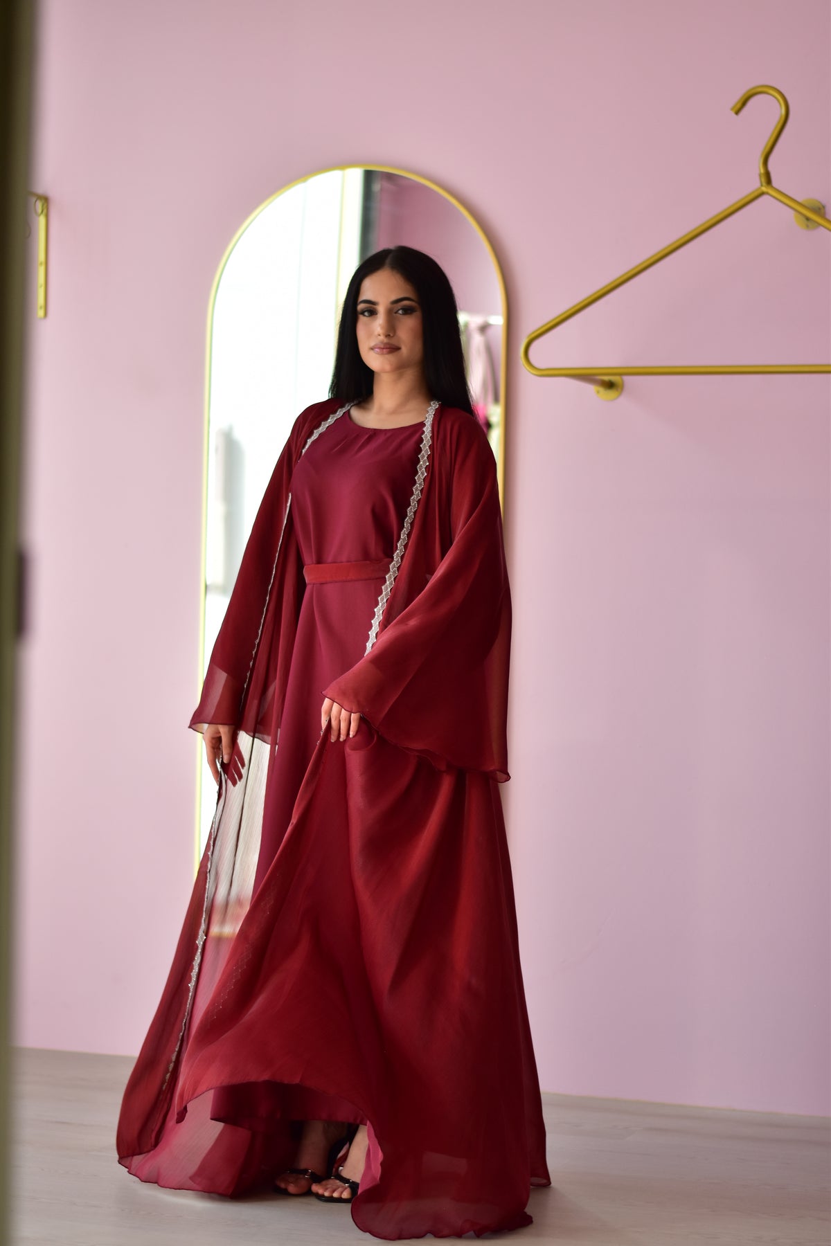 Dubai Abaya Set - Somayeh