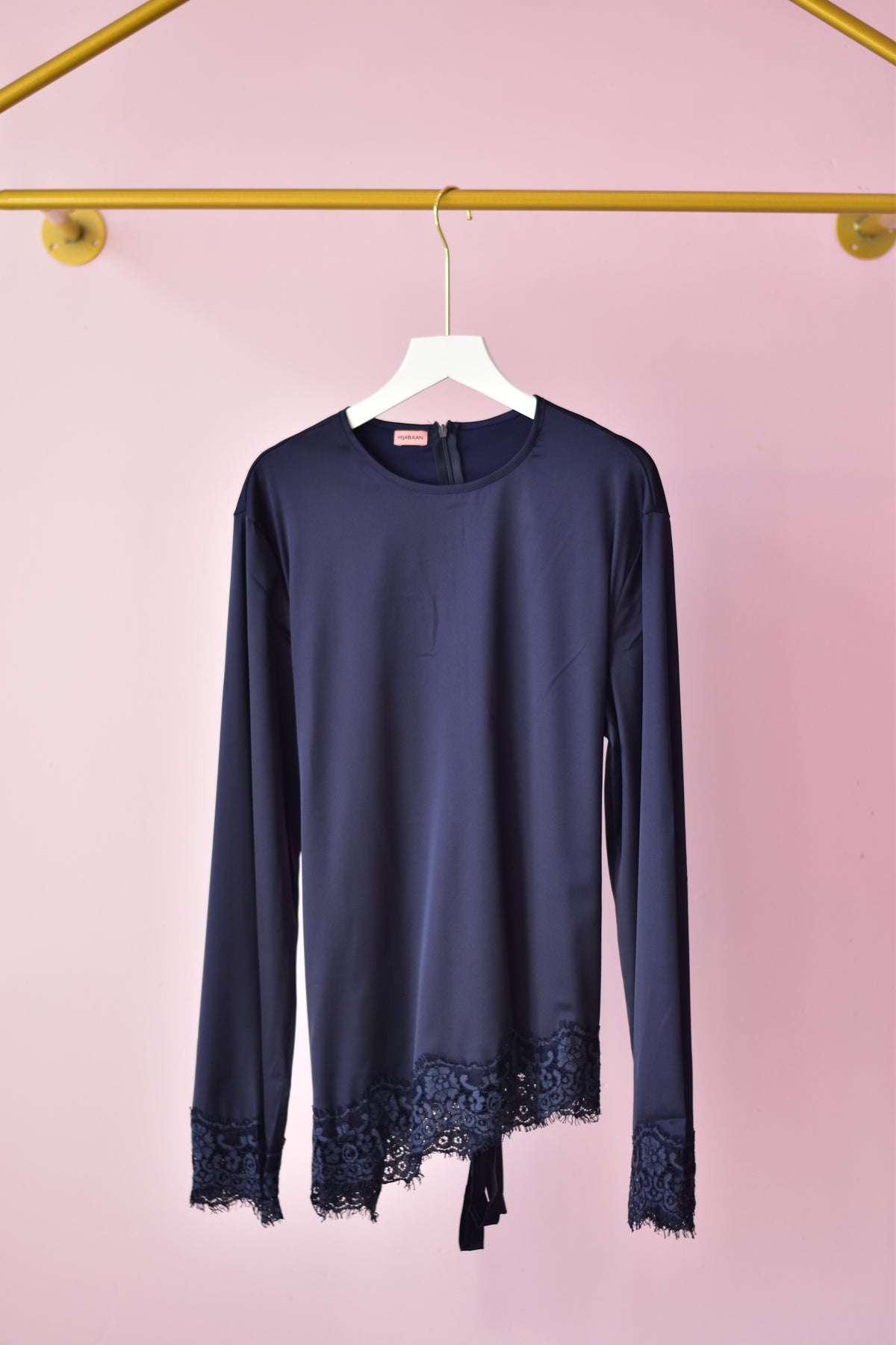 Lace Top - Navy