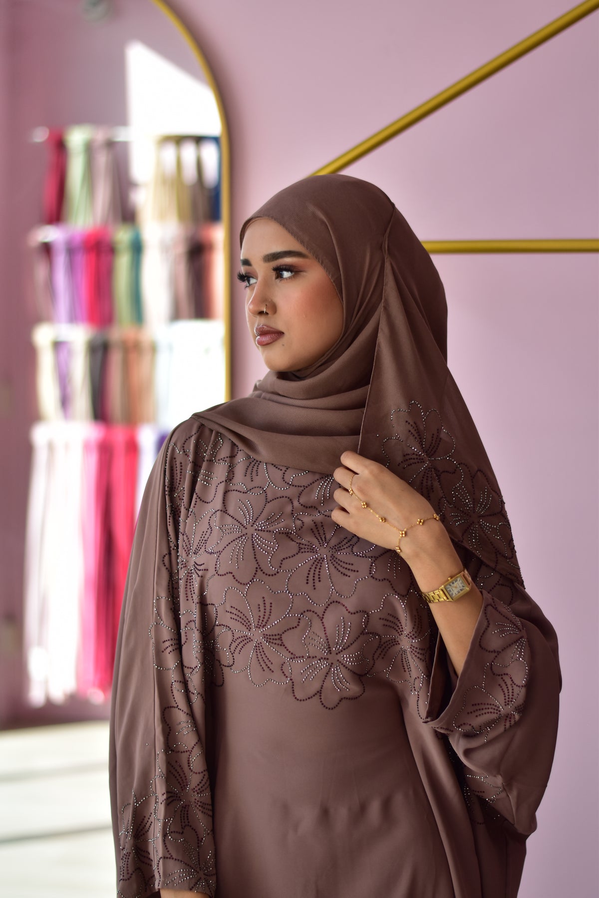 Butterfly Dubai Abaya - Inara
