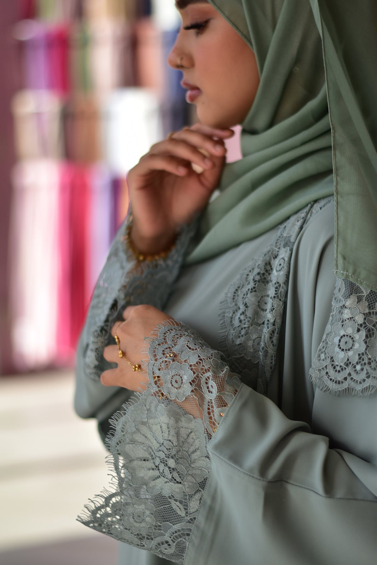 Lace Abaya