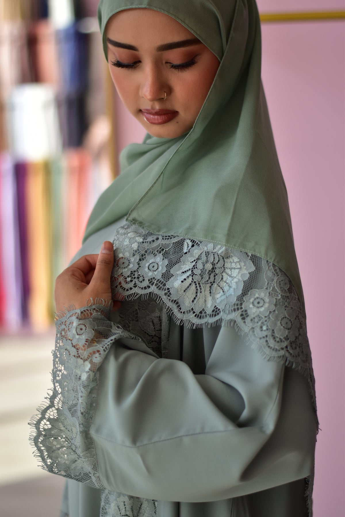 Lace Abaya