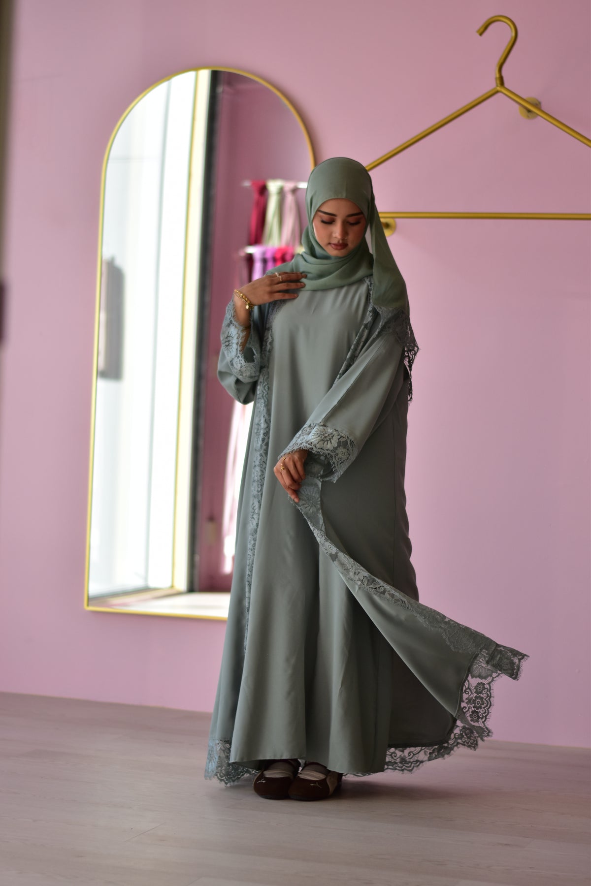 Lace Abaya