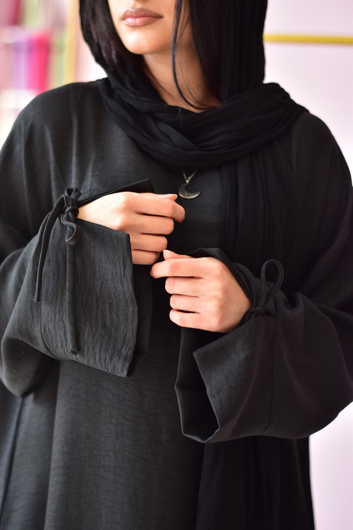 Black Basic Everyday Abaya