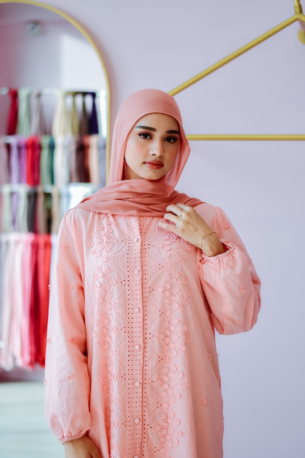 Aylin Maxi Dress – Pink