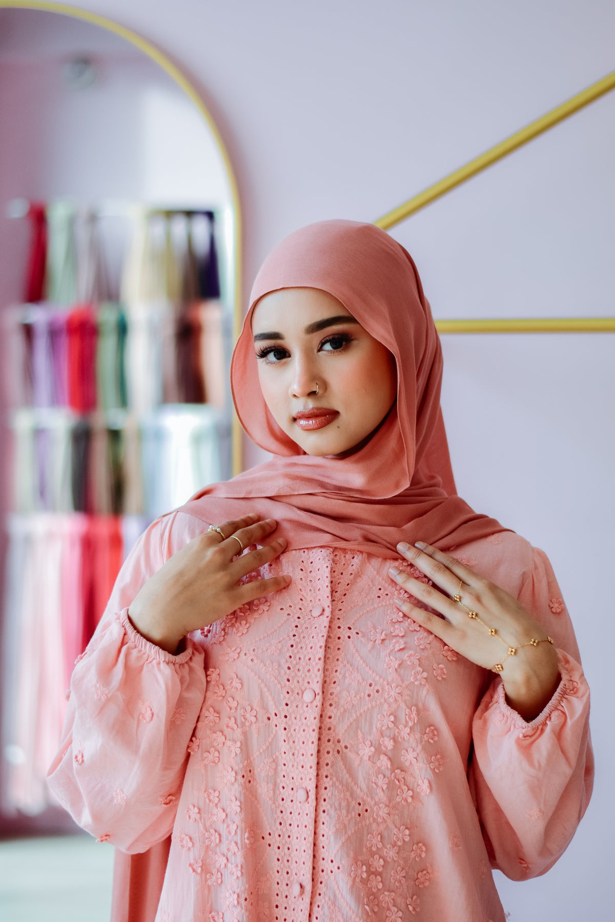 Aylin Maxi Dress – Pink