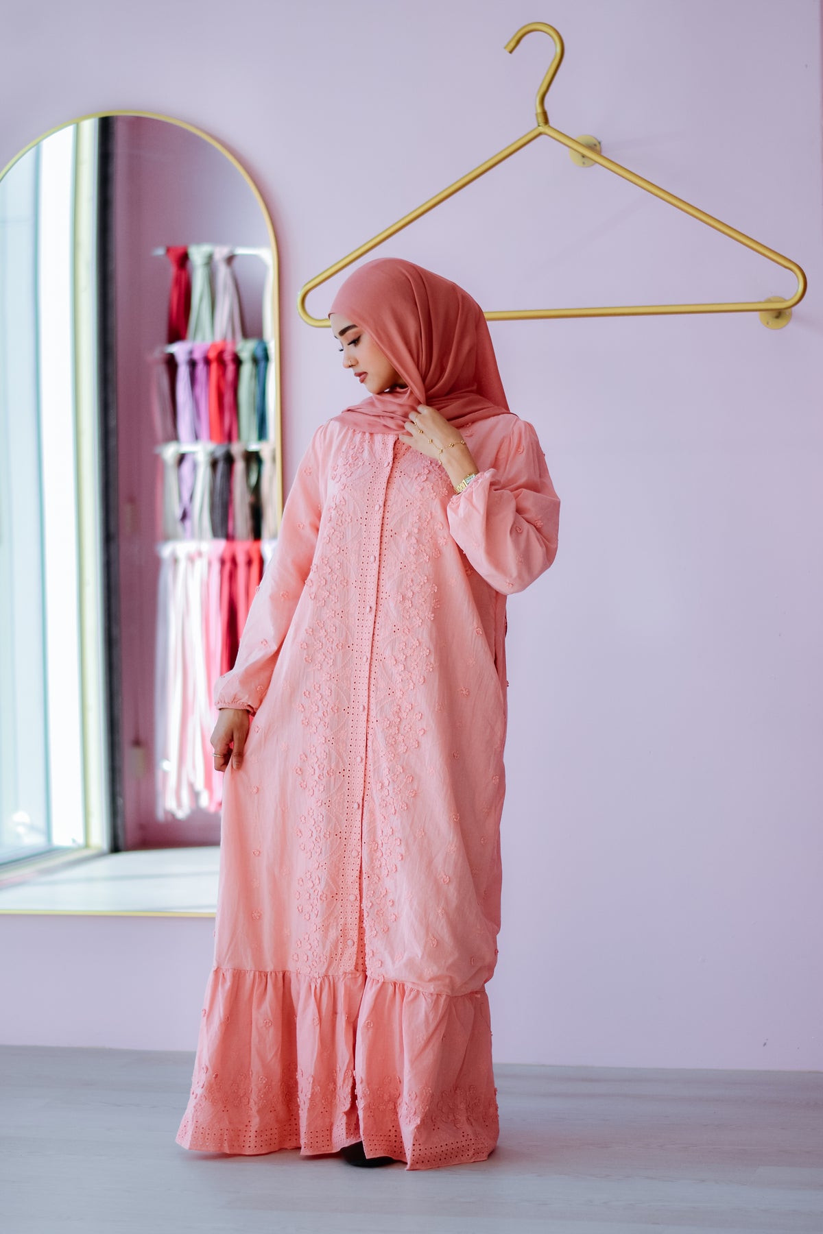 Aylin Maxi Dress – Pink