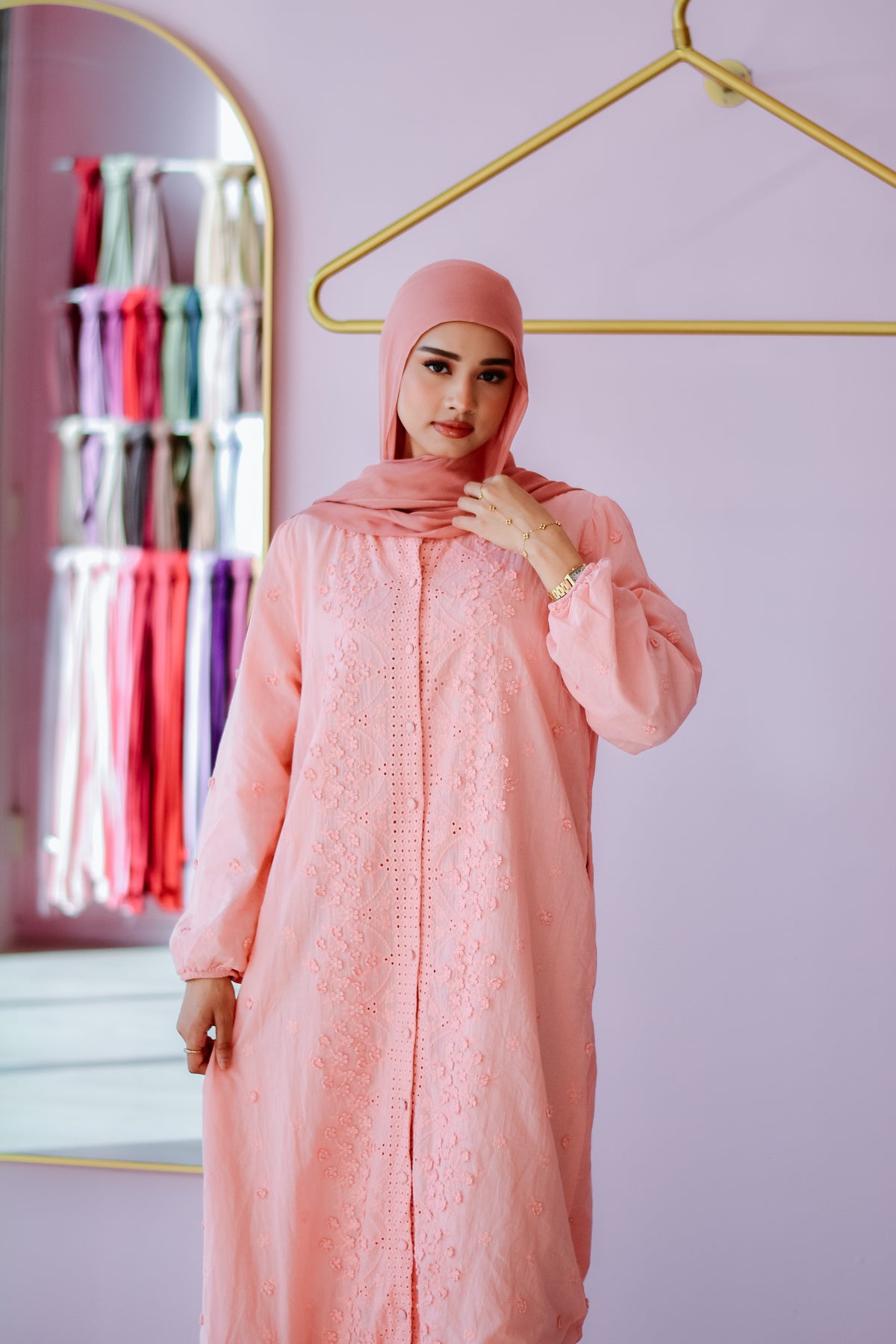 Aylin Maxi Dress – Pink