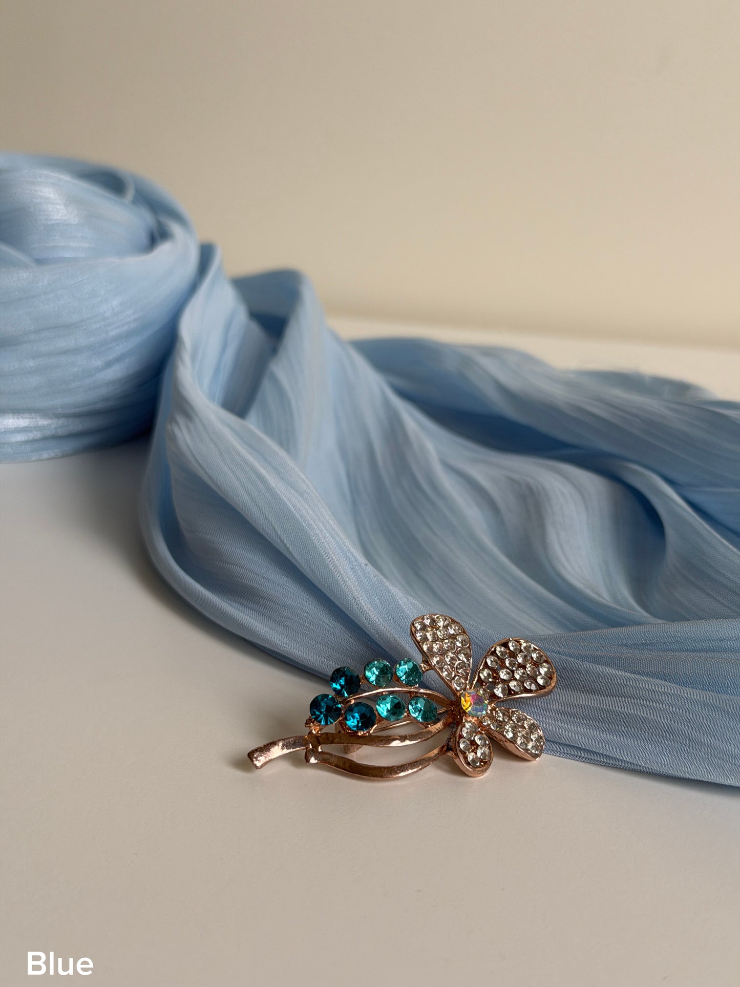 Crystal Hijab Brooch