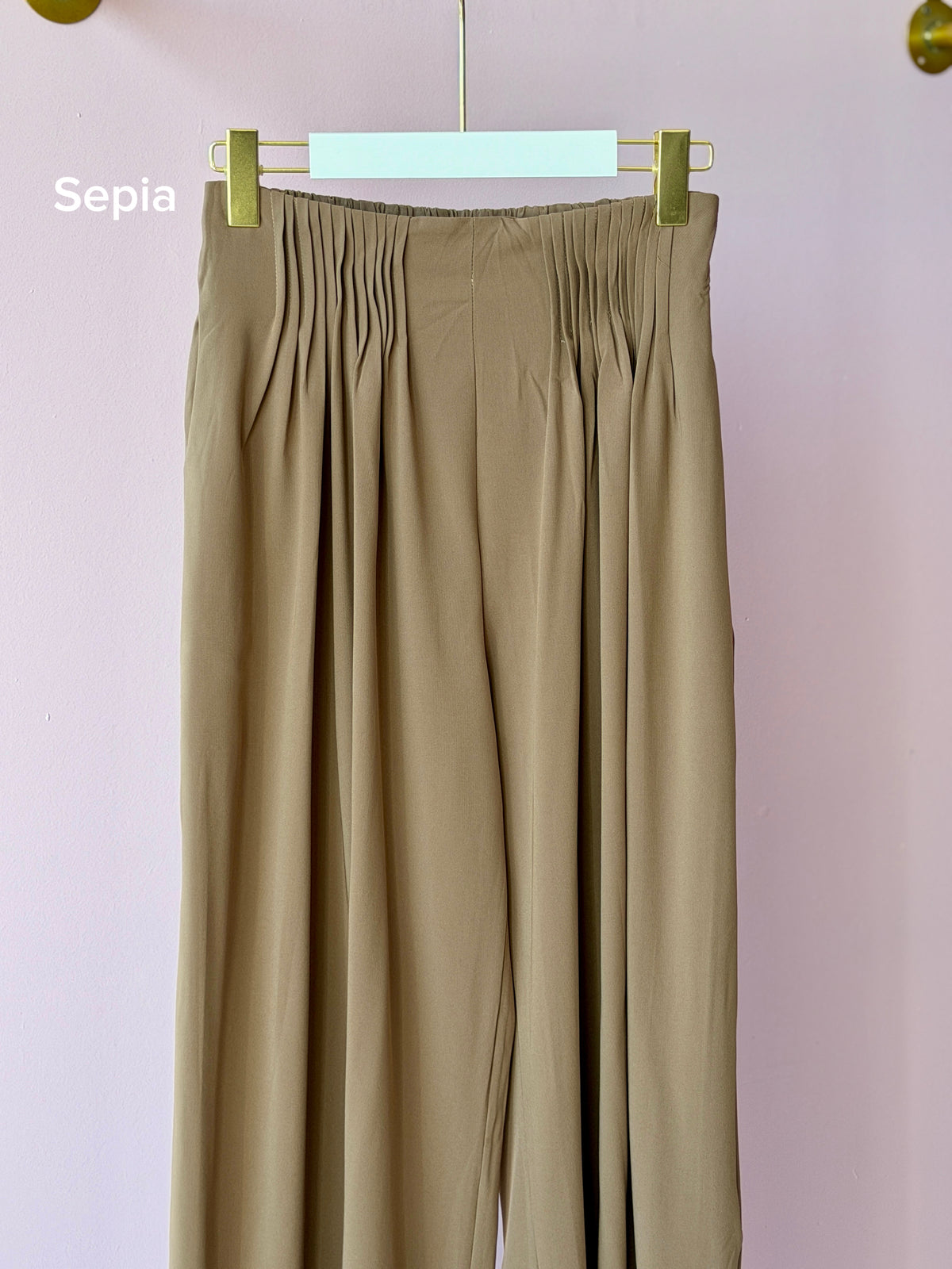 Korean Pleated Wide-Leg Pants