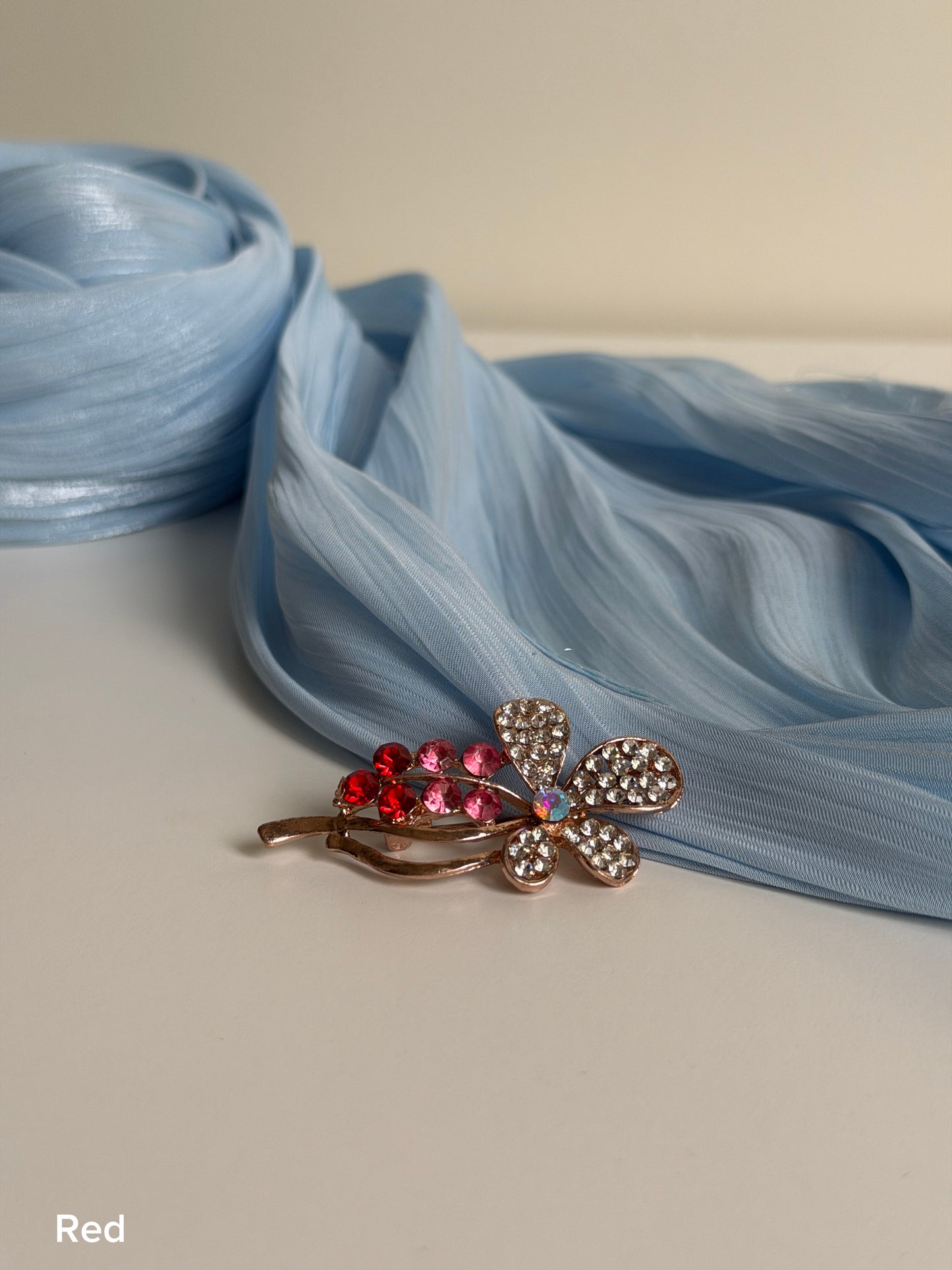 Crystal Hijab Brooch