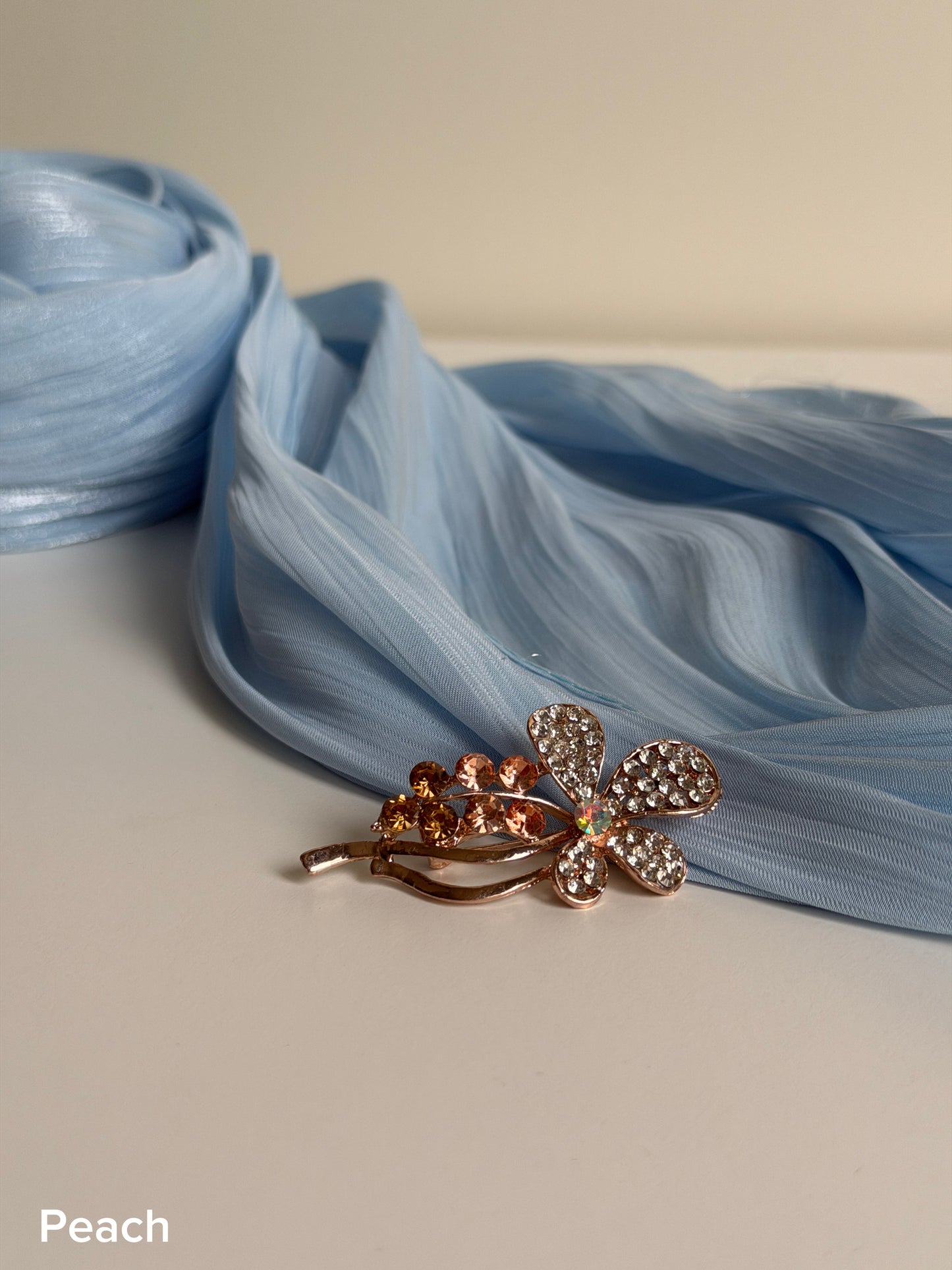 Crystal Hijab Brooch