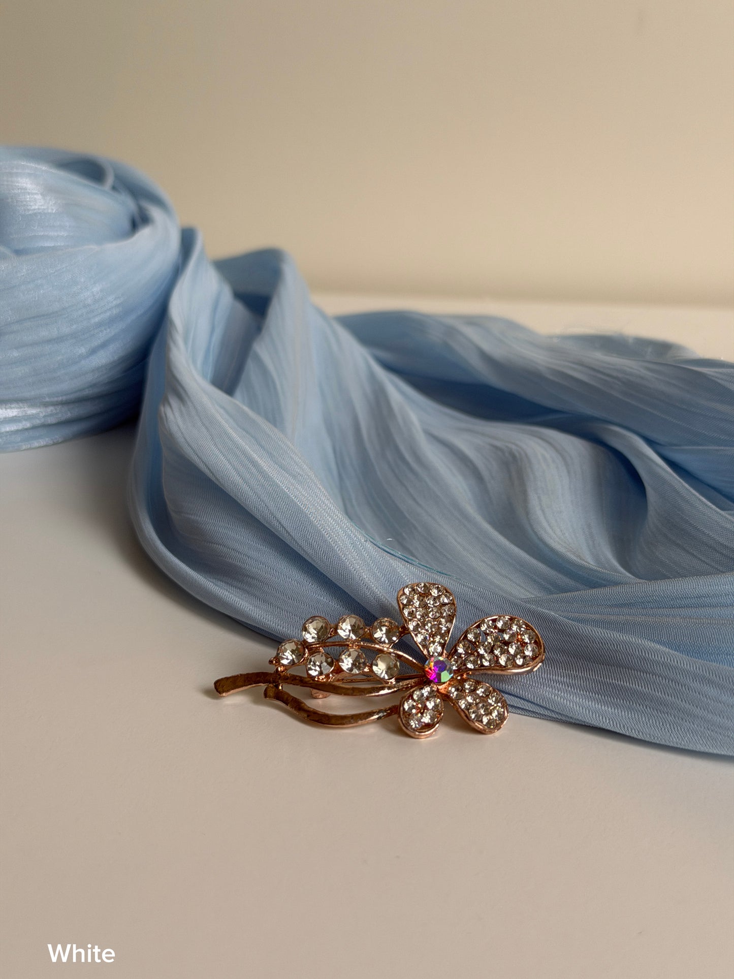 Crystal Hijab Brooch
