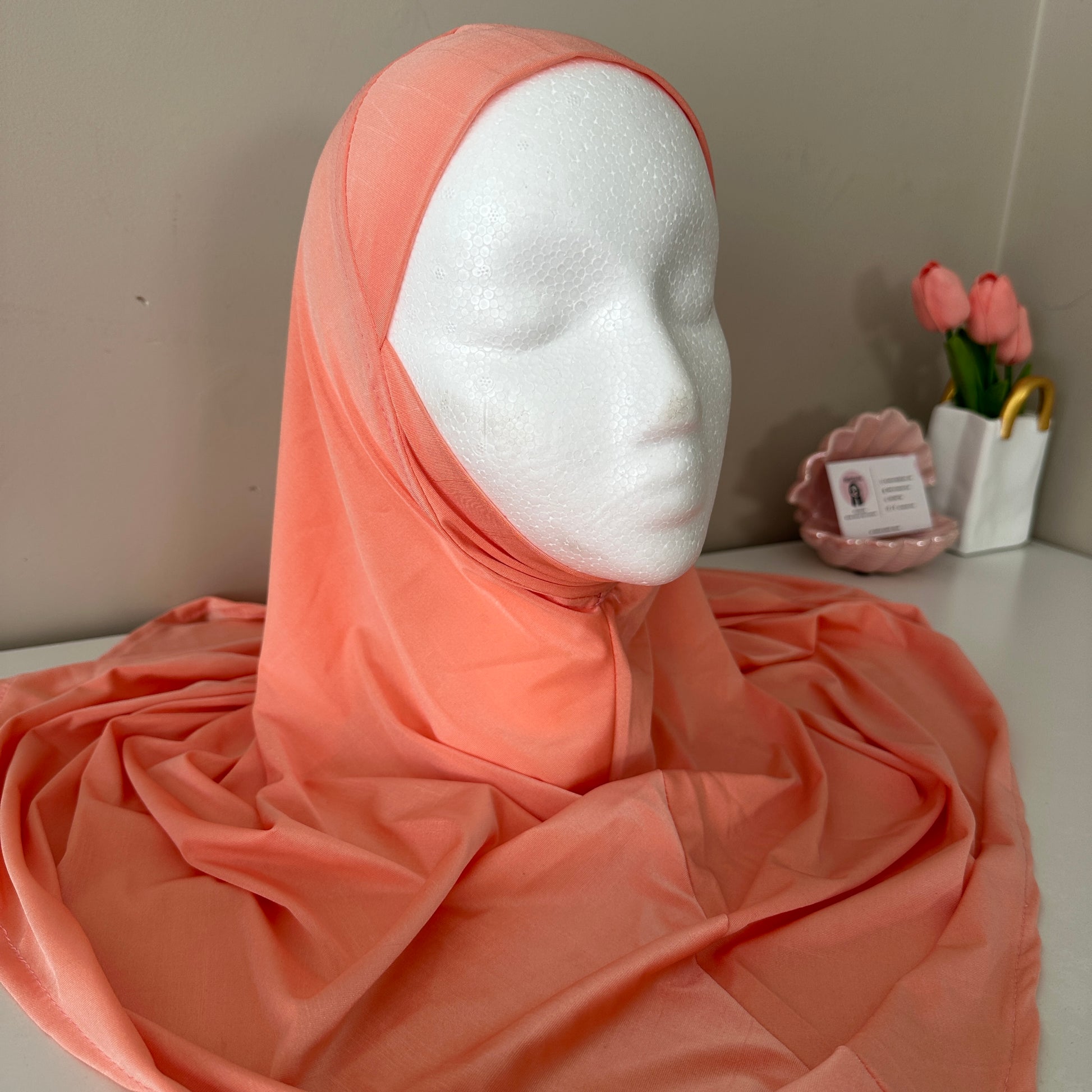 Crystal jersey hijab for kids – soft, stretchy and modest for daily wear in NZ

