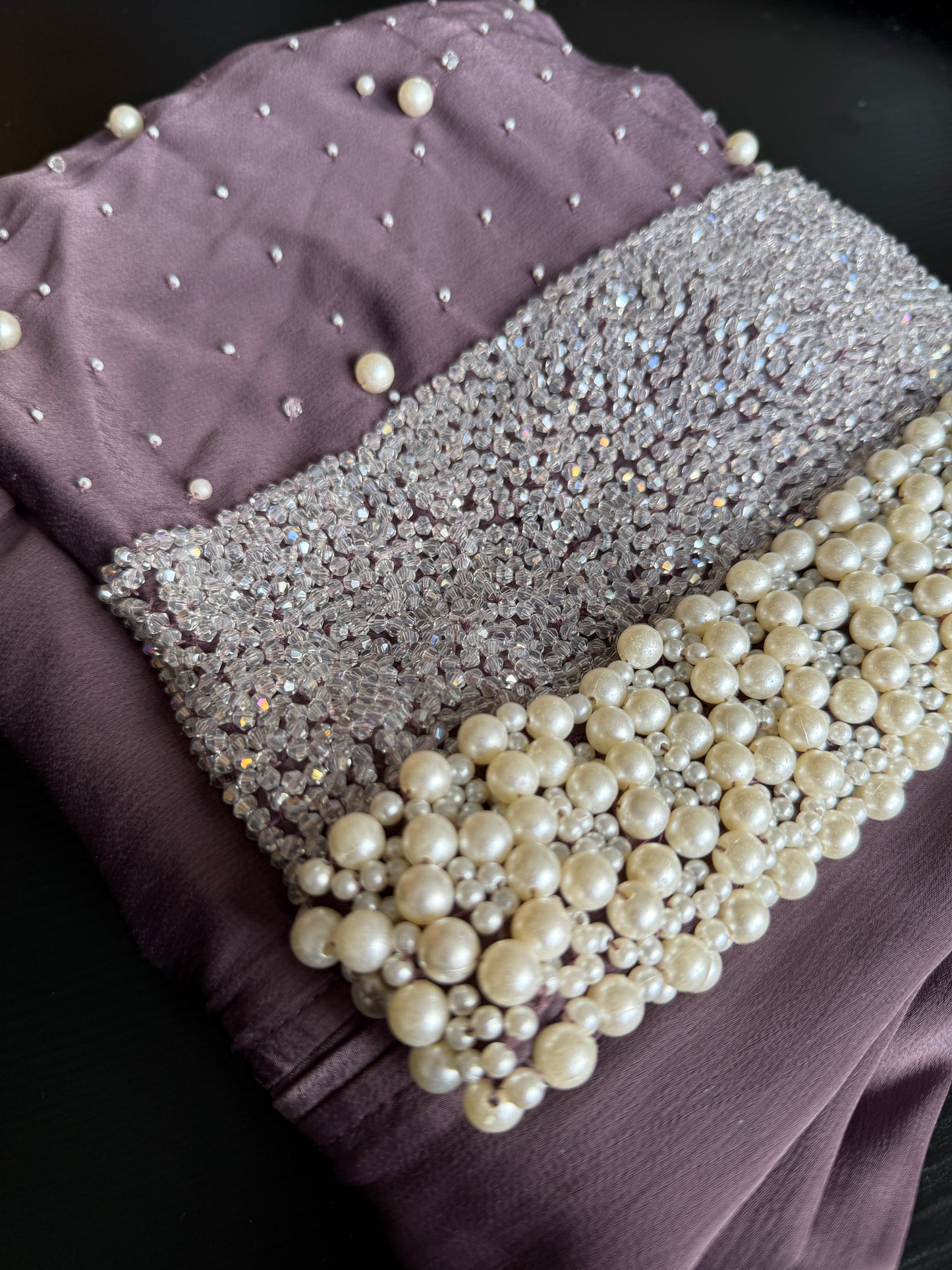 Elegant premium abaya with a refined silhouette
