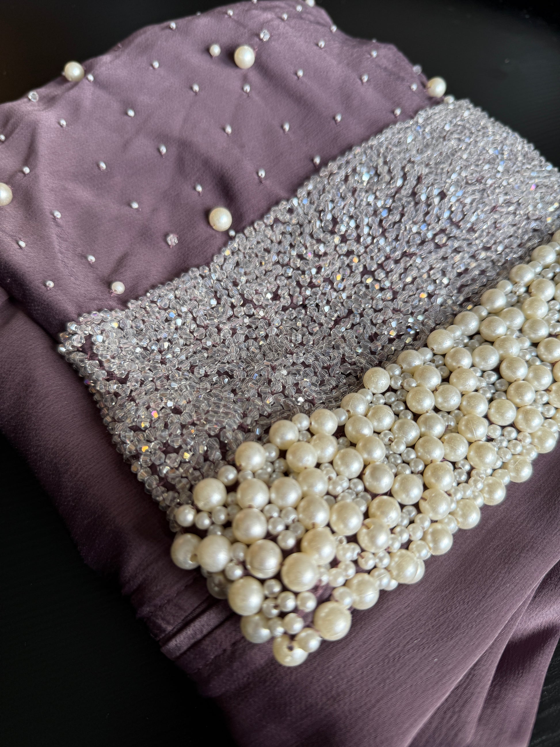 Elegant premium abaya with a refined silhouette
