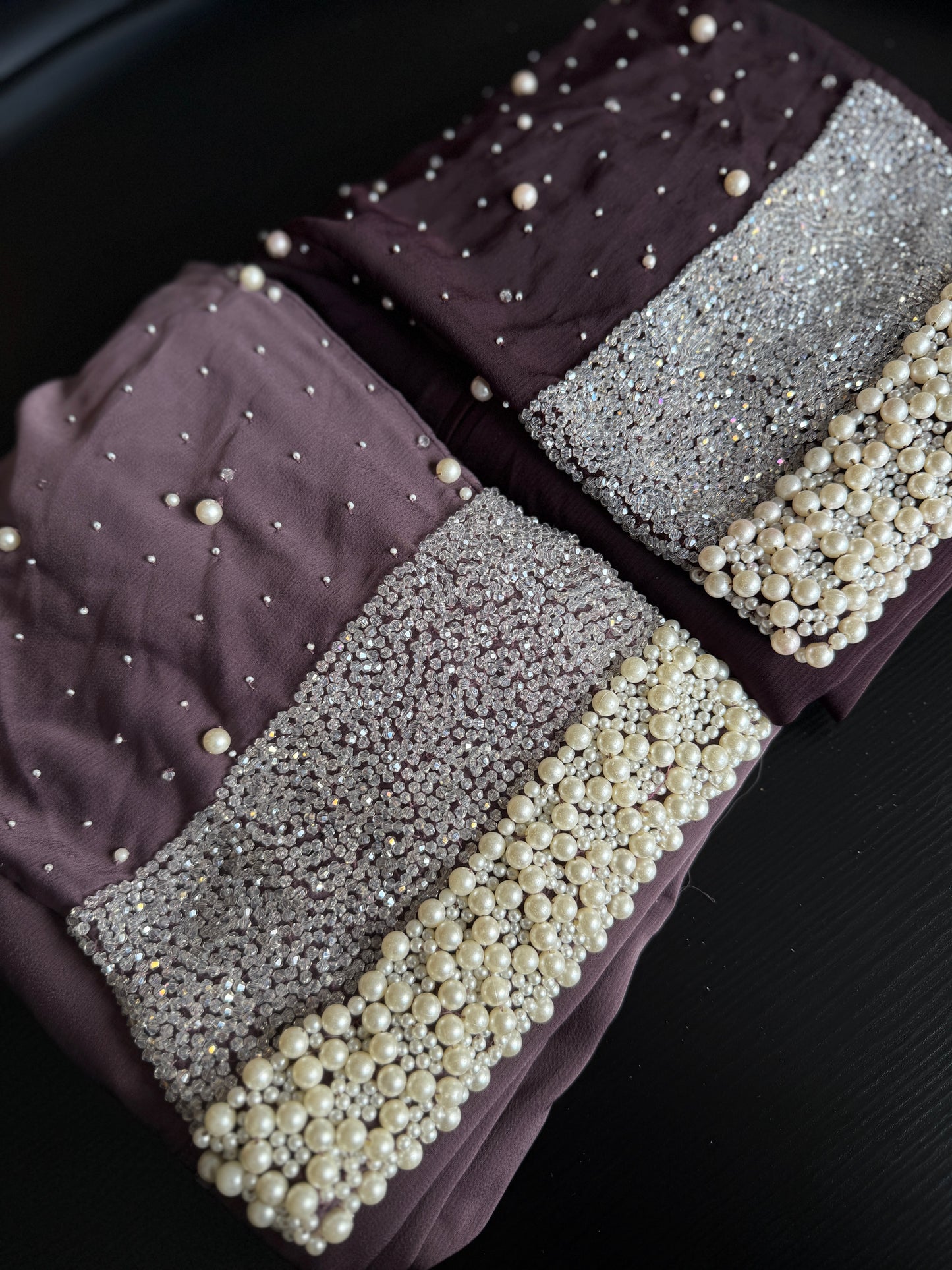 Formal modest abaya suitable for special occasions
