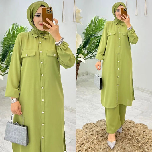 Haya Co-ord Set – chic modest fashion outfit from Hijabaan NZ