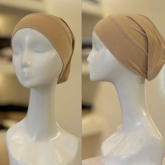 Jersey tube hijab cap for full coverage and secure modest layering – Hijabaan NZ
