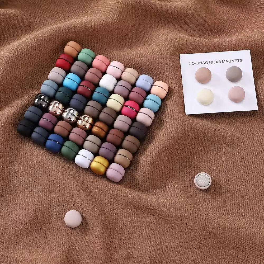 No-snag magnetic hijab clips in sleek design – Hijabaan