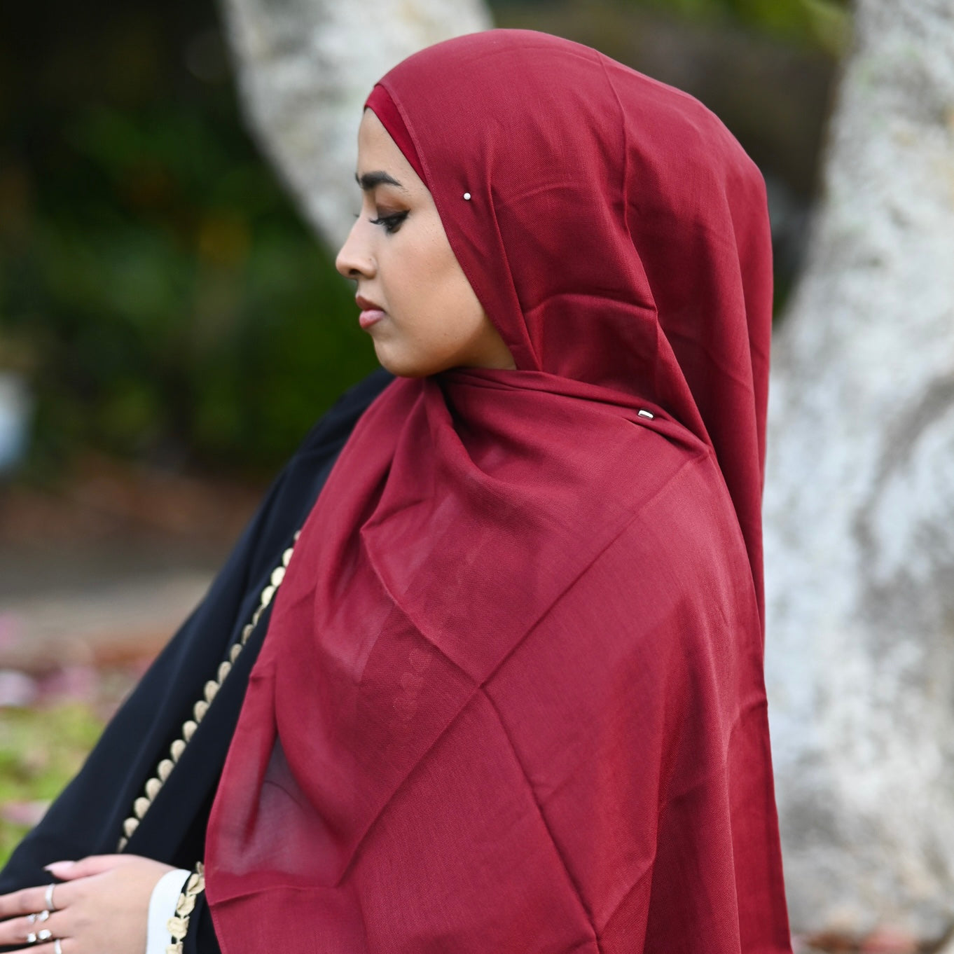 Premium Modal Hijab – Maroon modest fashion from Hijabaan NZ