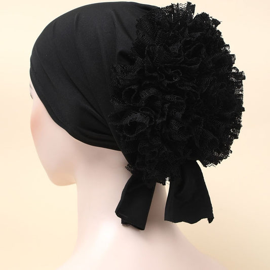 Turkish scrunchie hijab cap made from cotton – adds volume and secure shape under hijab for modest styling