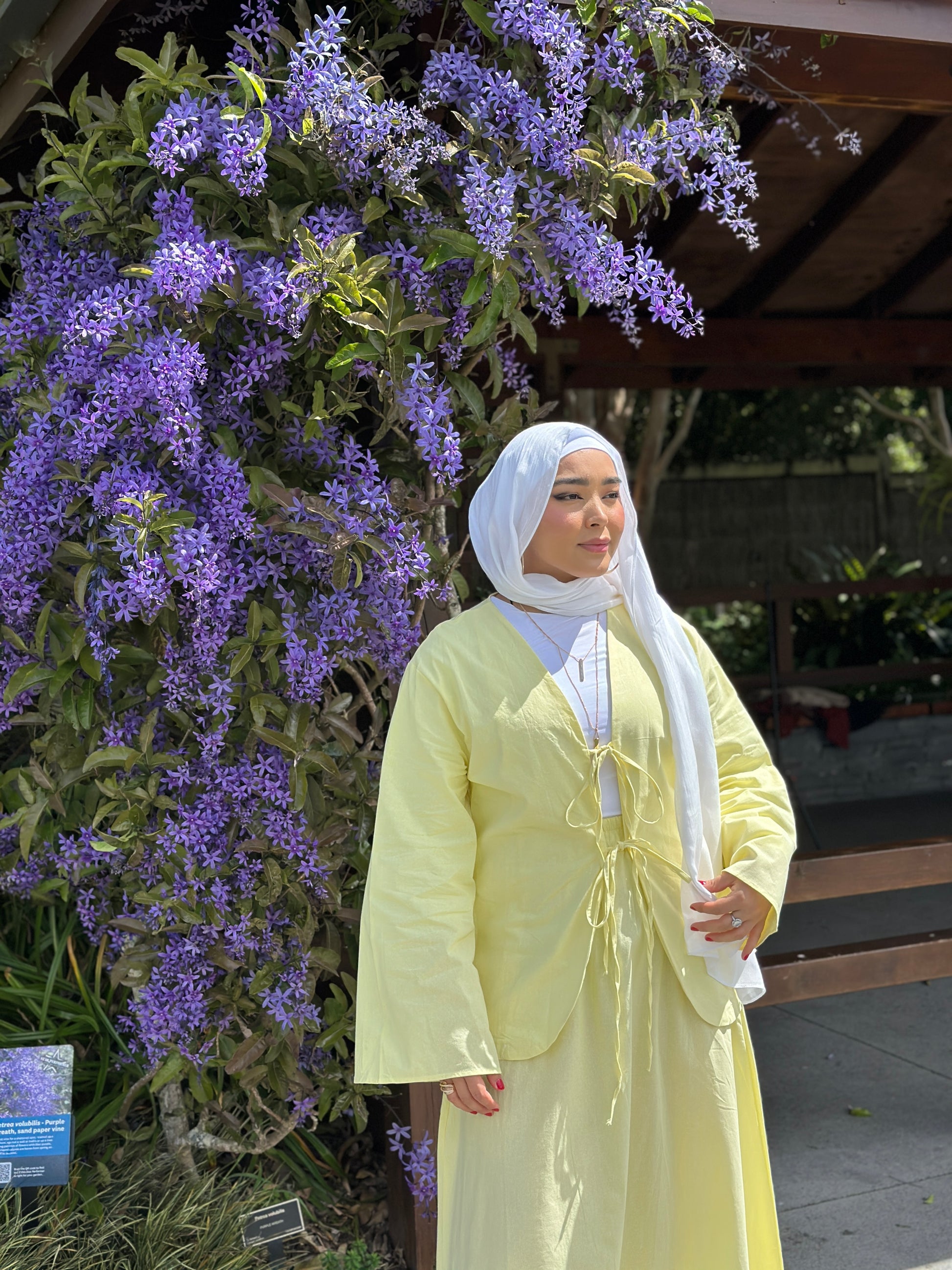 Skirt pocket detail of Zunairah Top & Skirt Set – Hijabaan Modest Fashion NZ